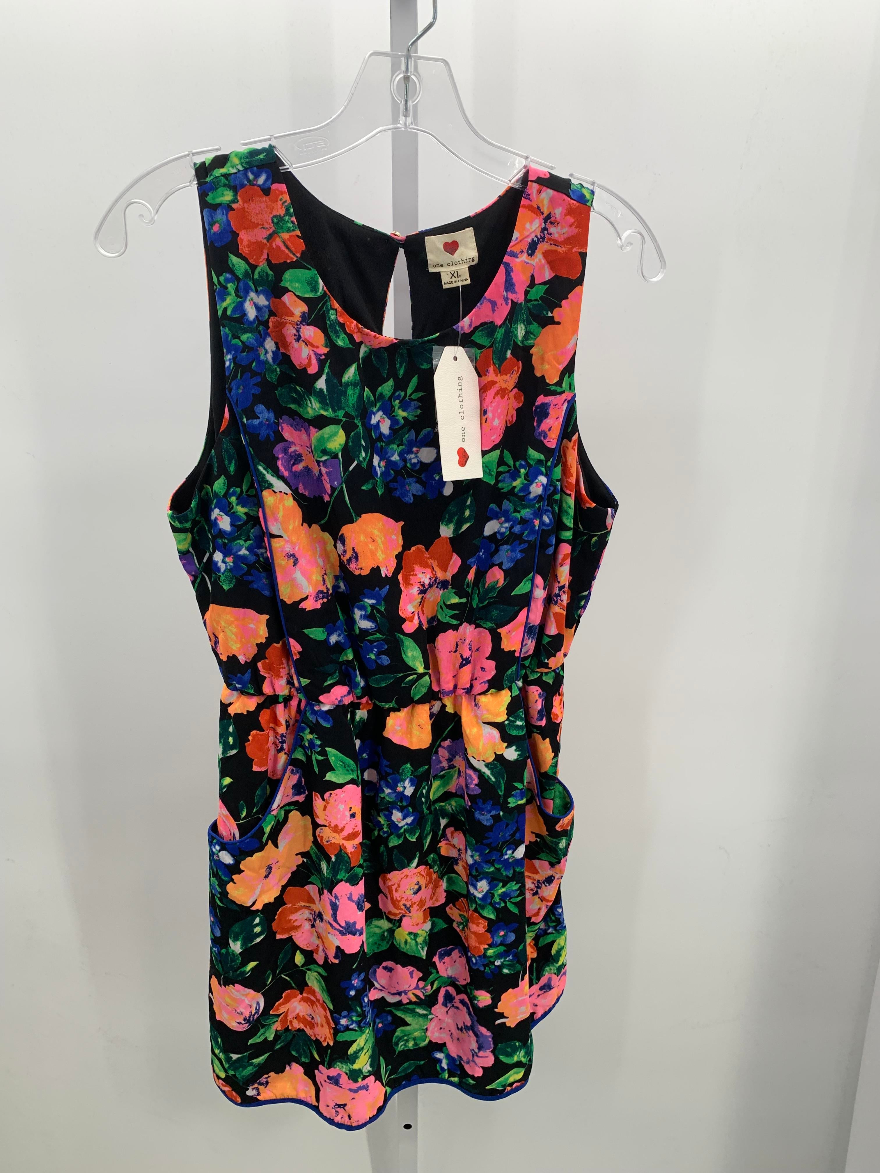 One Clothing Size Extra Large Juniors Sleeveless Dress