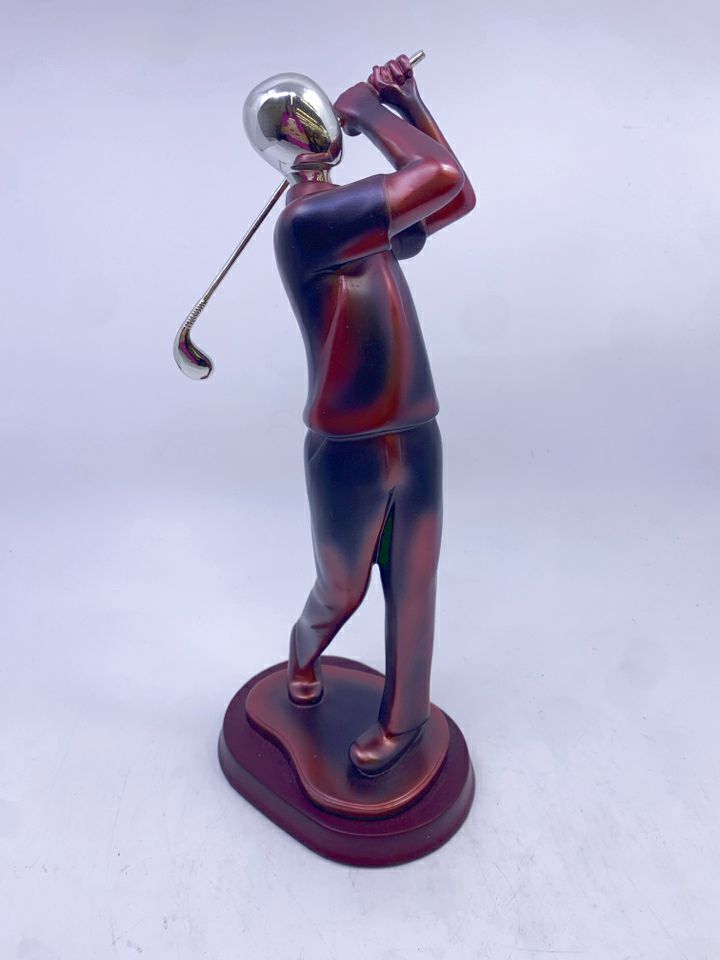 GOLFER FIGURE.