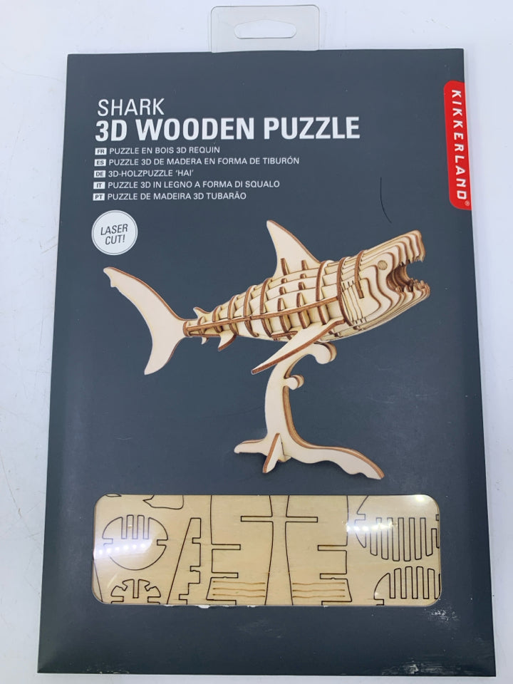 NIP 3D WOOD PUZZLE SHARK.