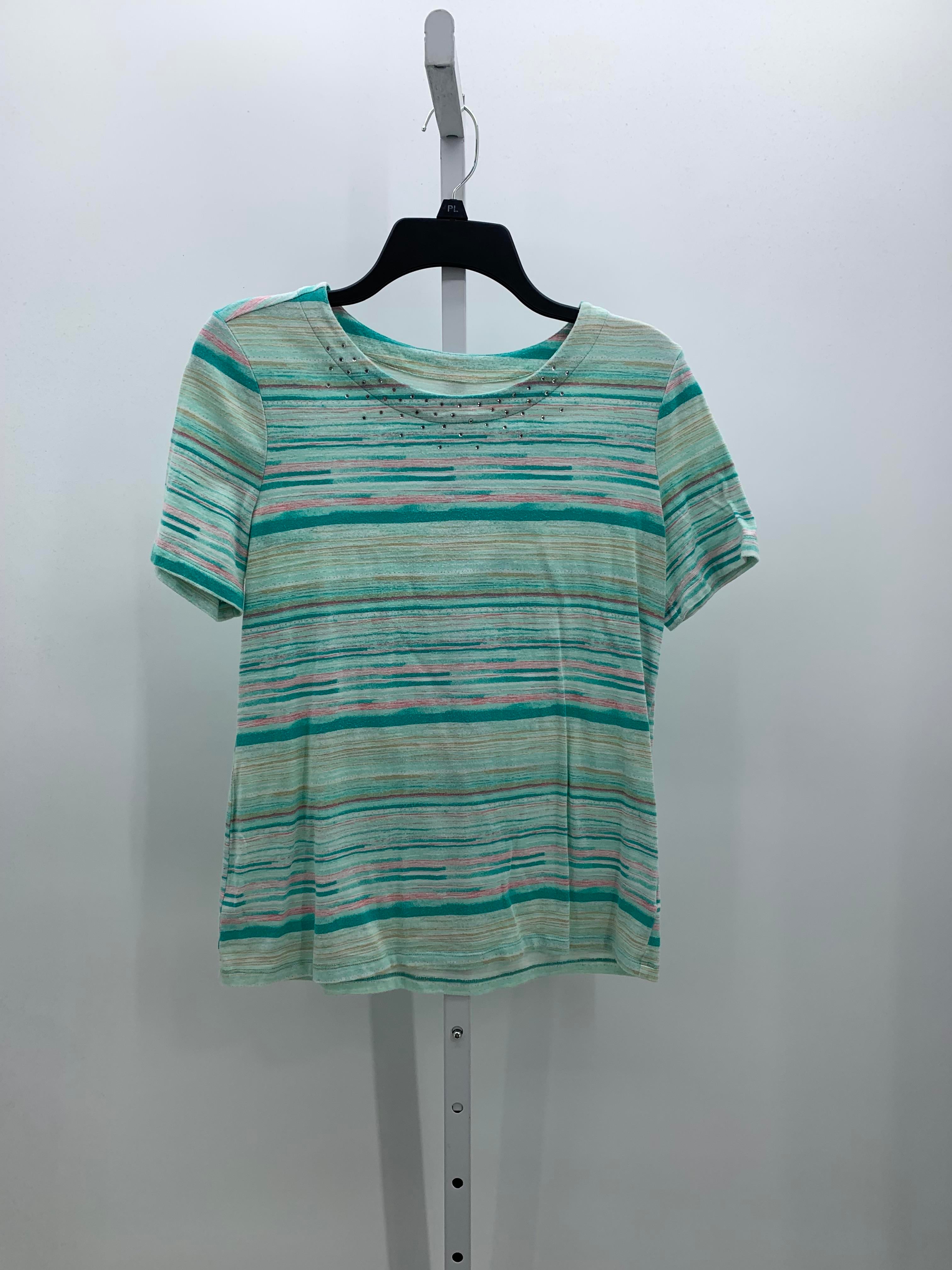 Coral Bay Size Small Misses Short Sleeve Shirt