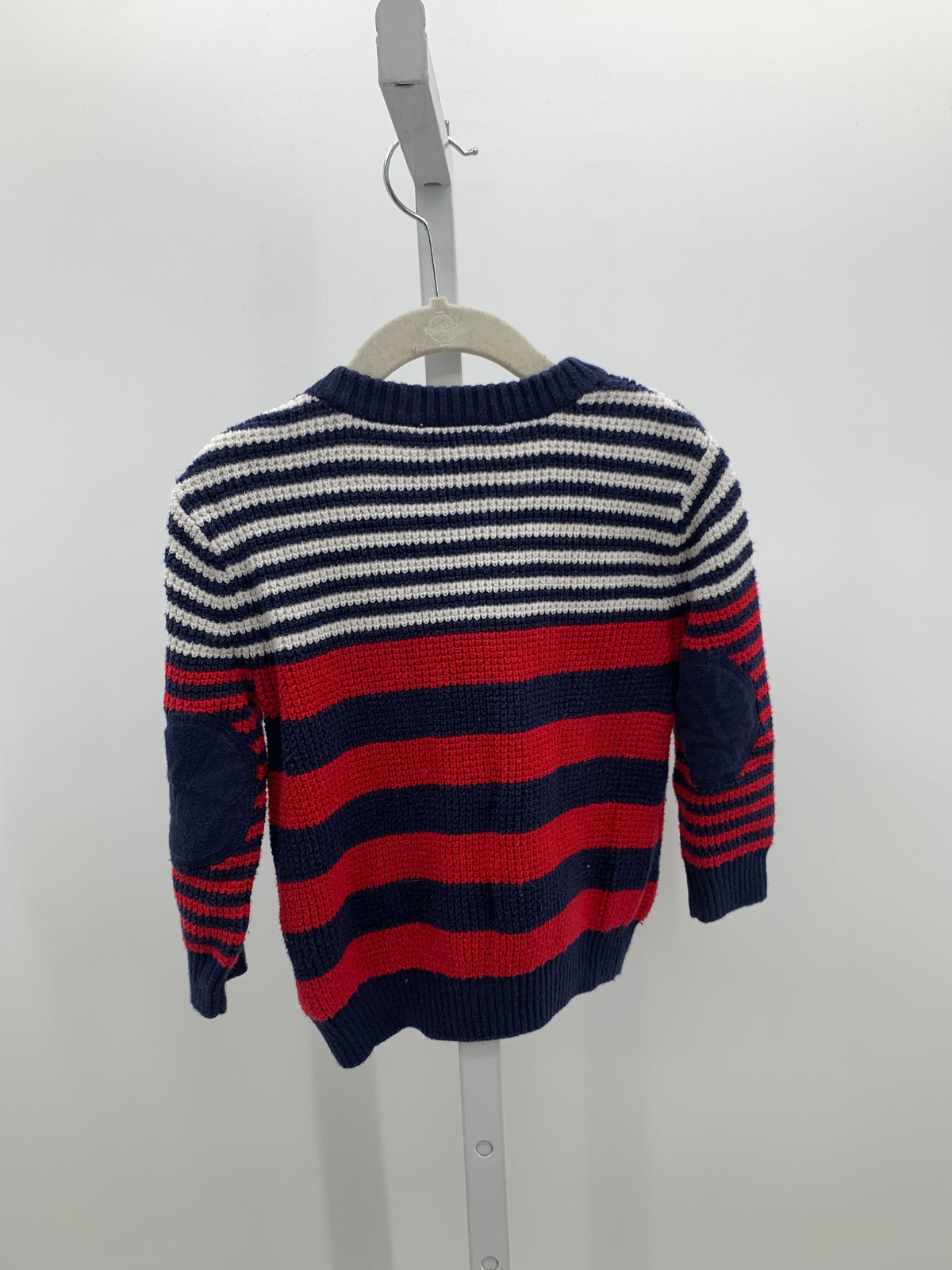 WHITE RED STRIPES
