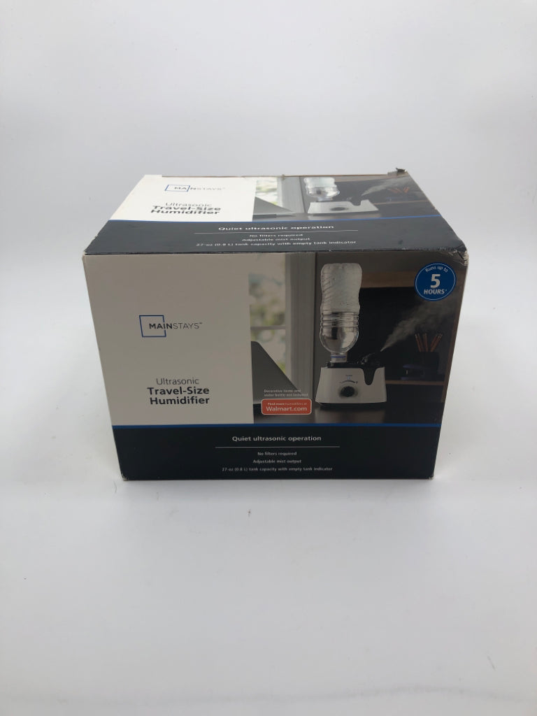 NIB TRAVEL SIZE HUMIDIFIER.