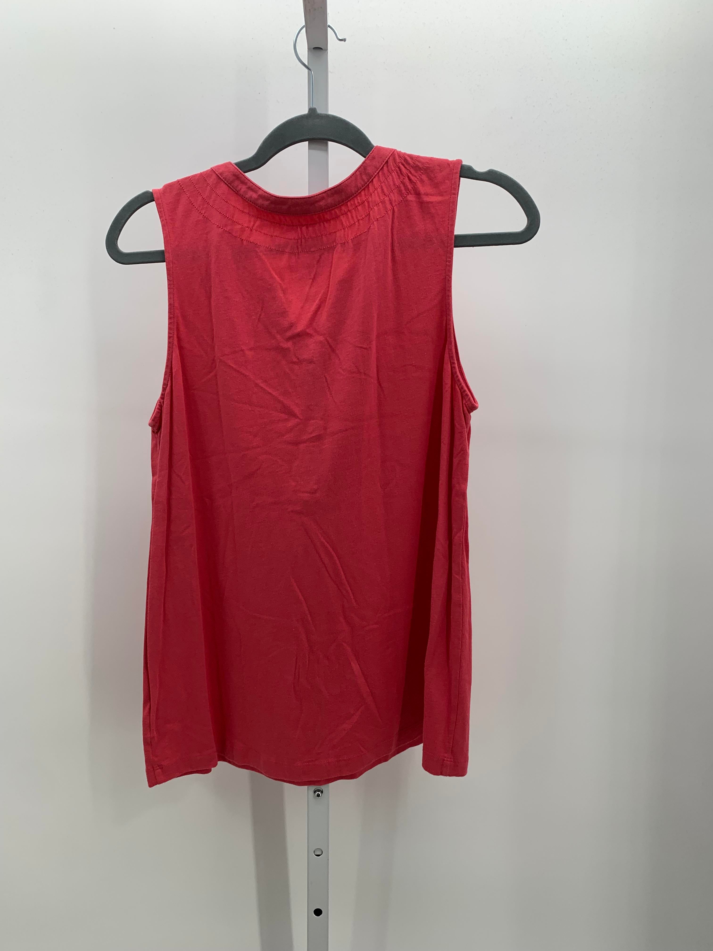 Croft & Barrow Size Medium Misses Sleeveless Shirt