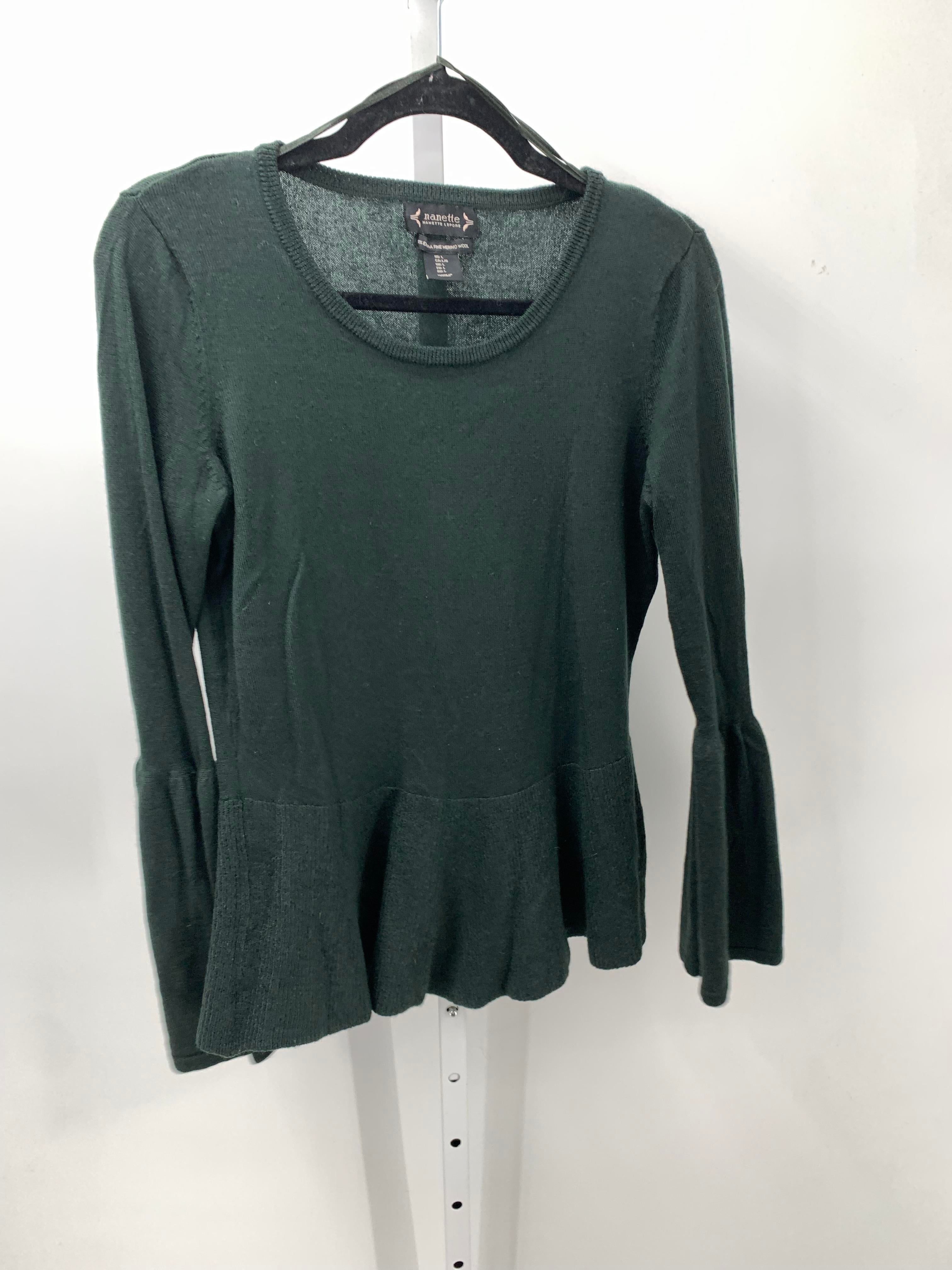 Nannette Size Large Misses Long Slv Sweater