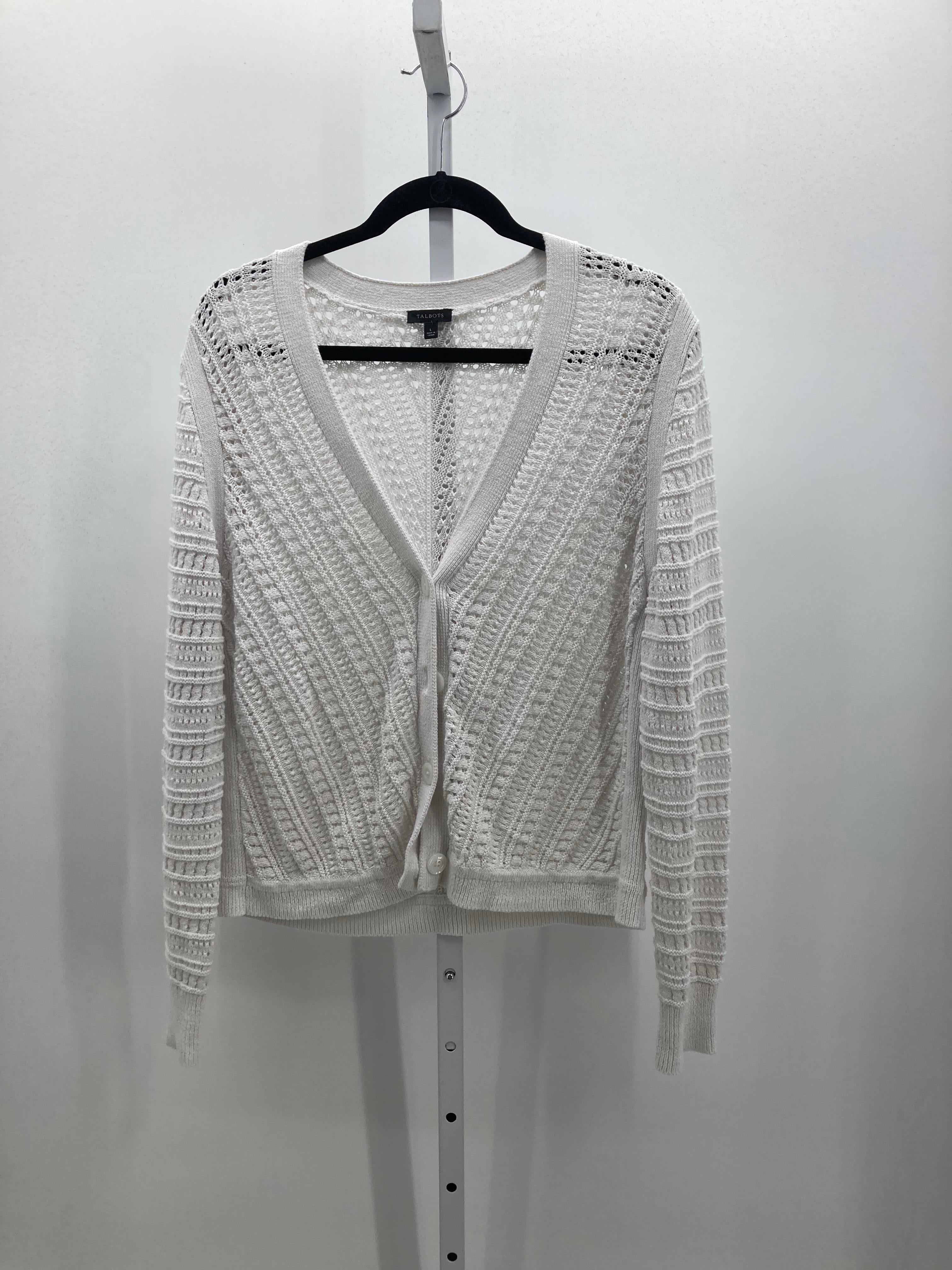 Talbots Size Large Misses Long Slv Sweater