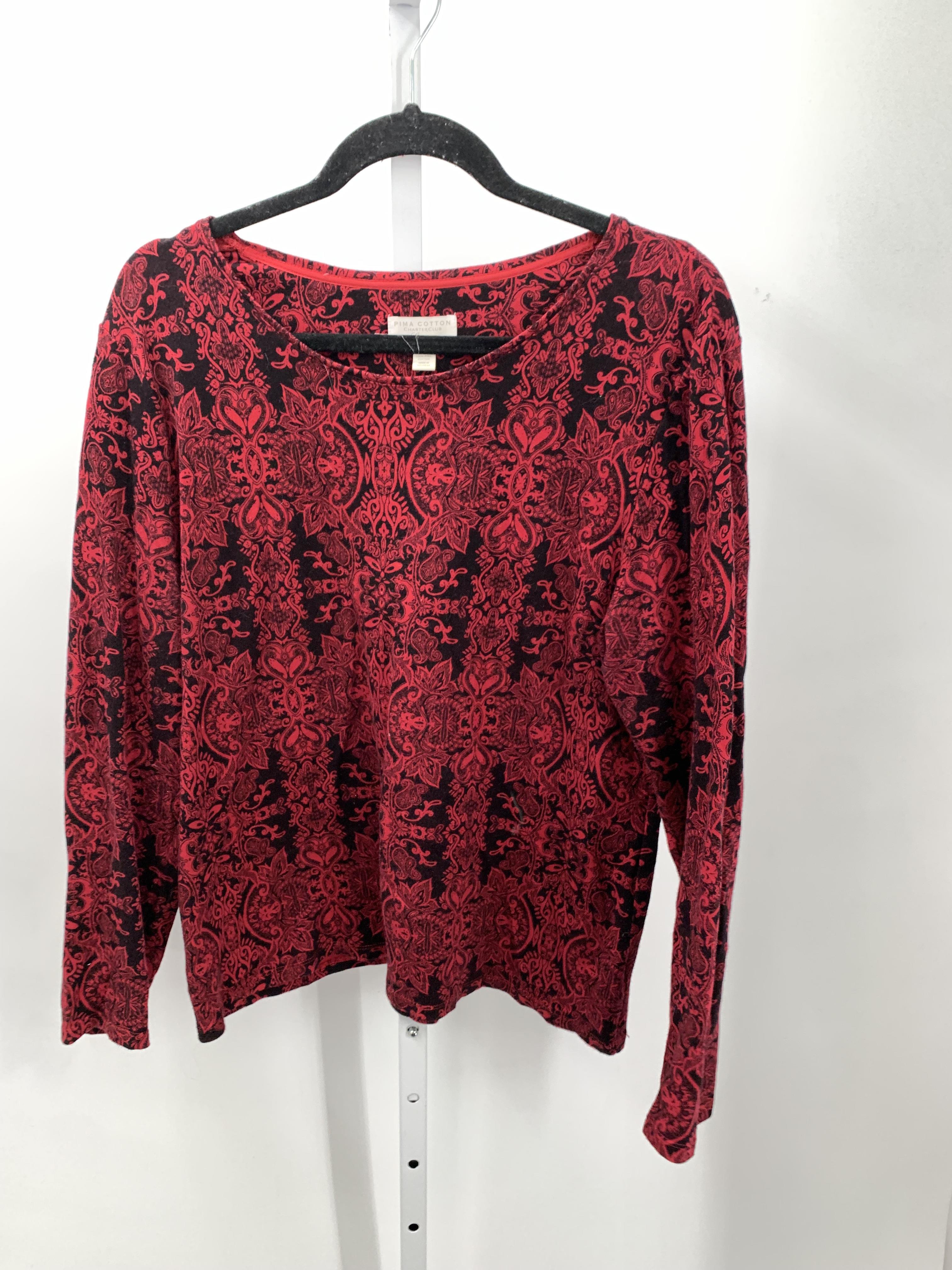 Charter Club Size Extra Large Misses Long Sleeve Shirt