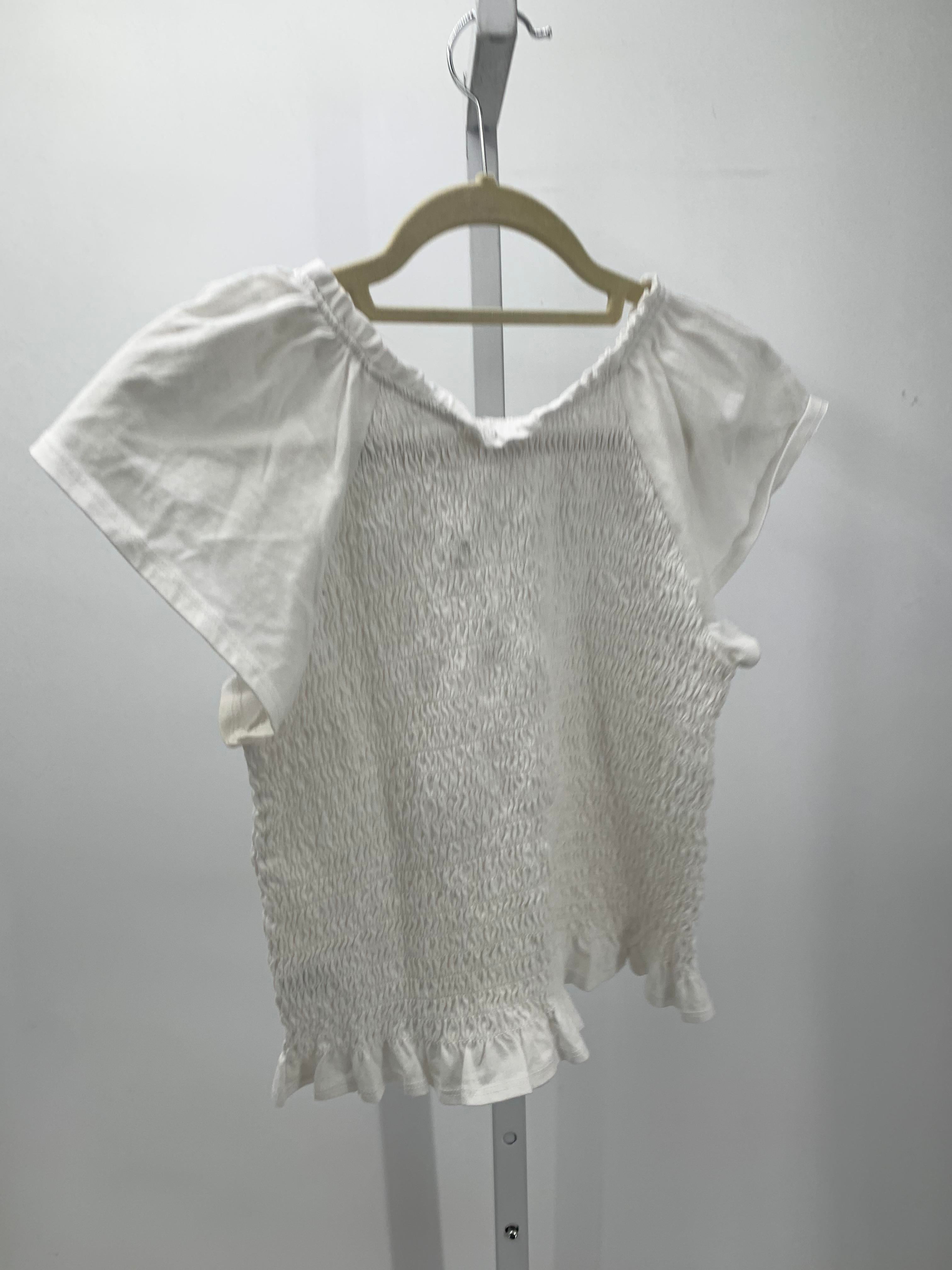 Wonder Nation Size 18 Girls Short Sleeve Shirt