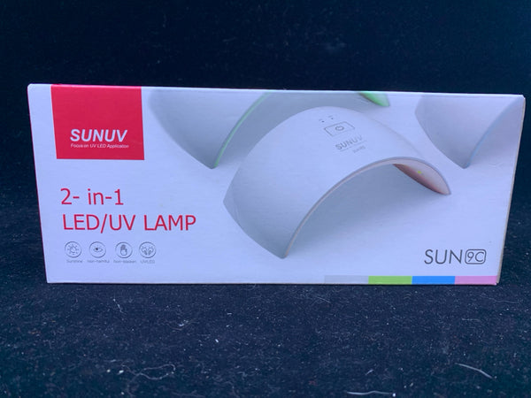 NIB SUNSHINE NAILS UV LED LAMP.