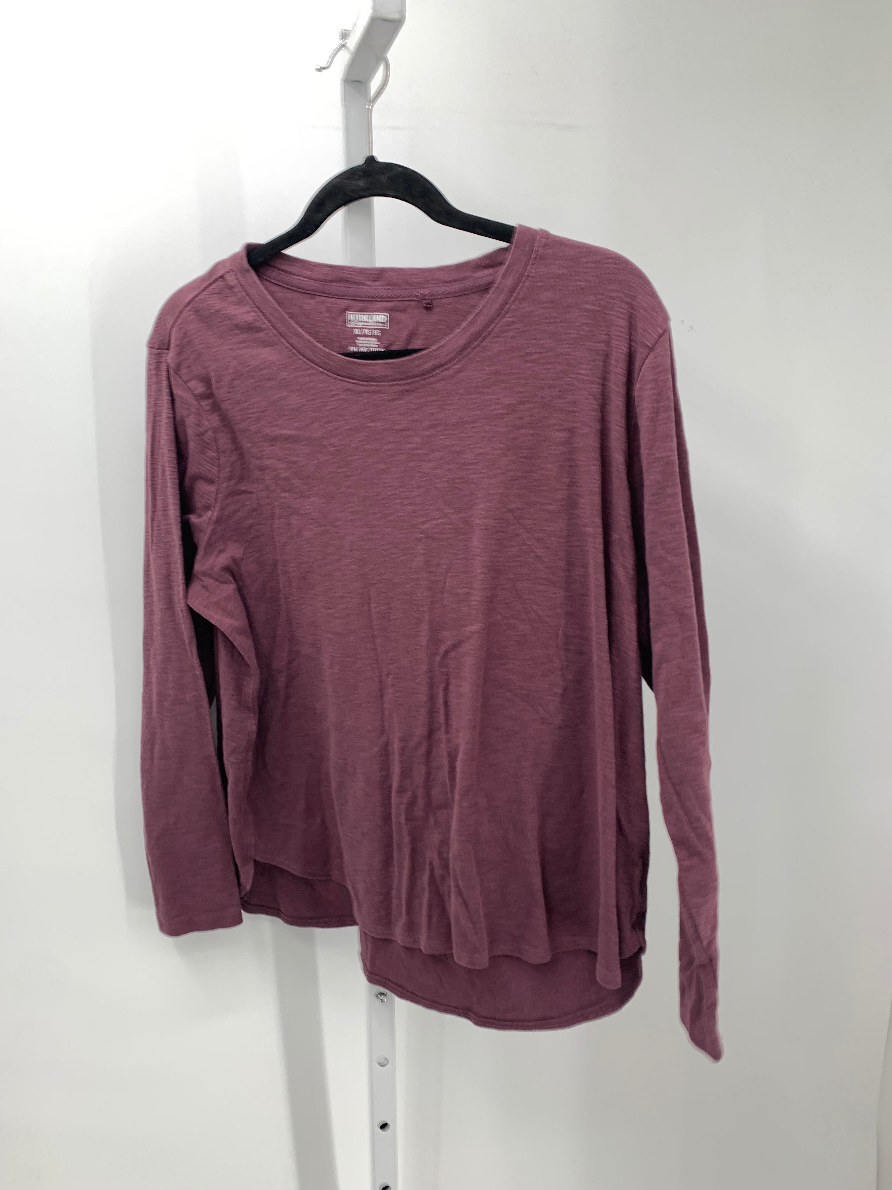 Kirkland Size Extra Large Misses Long Sleeve Shirt