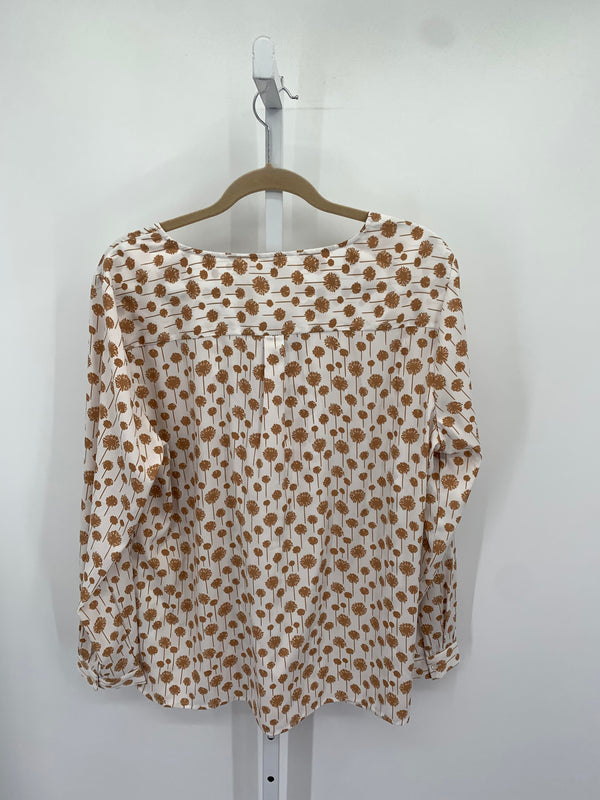 Creations Size 16 Misses Long Sleeve Shirt