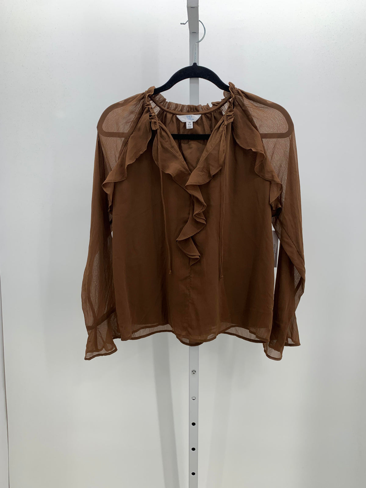 Time and Tru Size X Small Misses Long Sleeve Shirt
