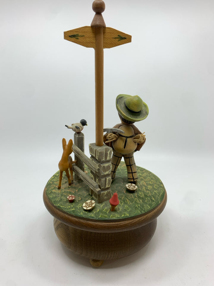 VTG THORENS ROTATING MUSIC BOX.