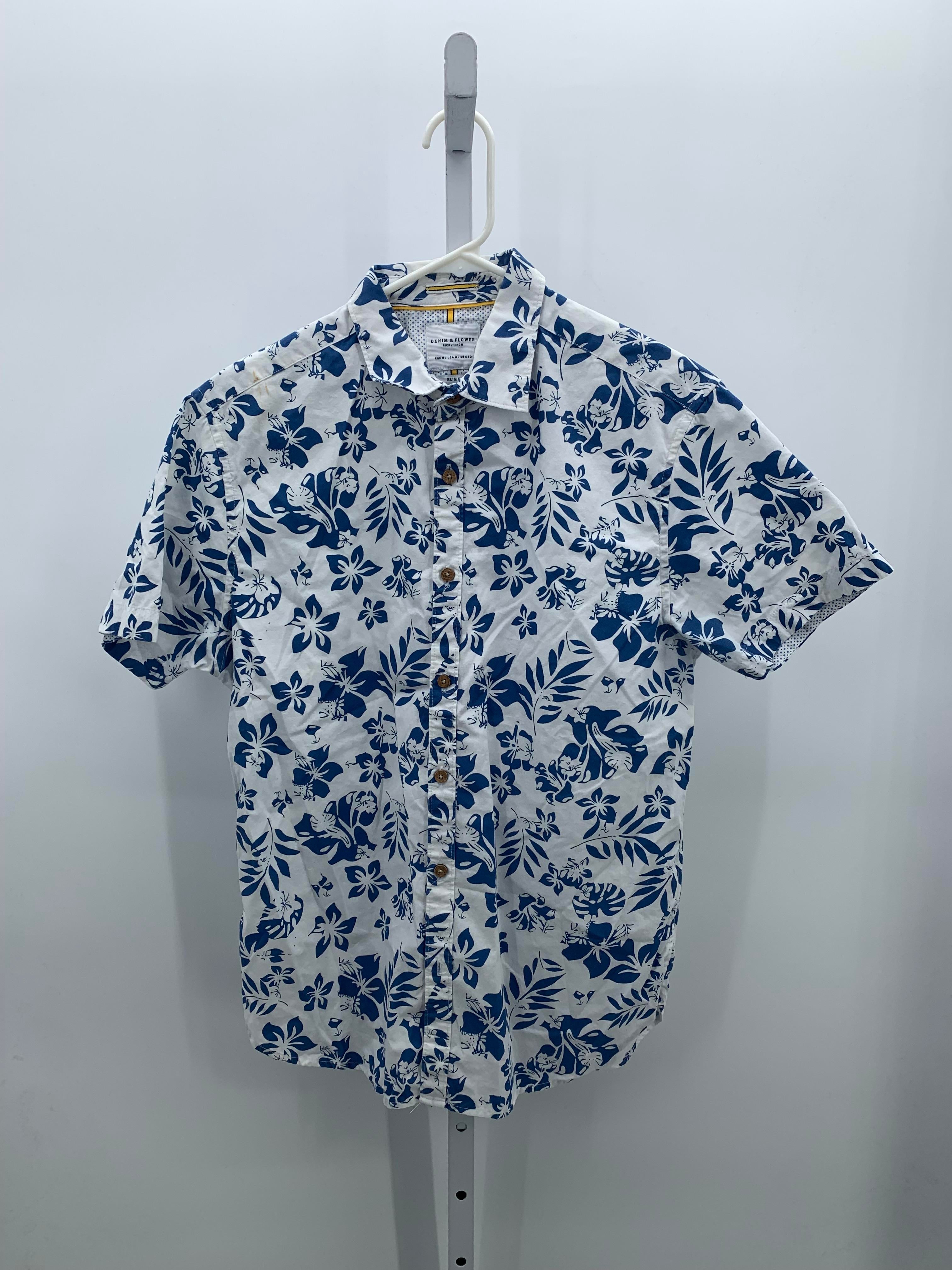 BLUE TROPICAL FLOWERS