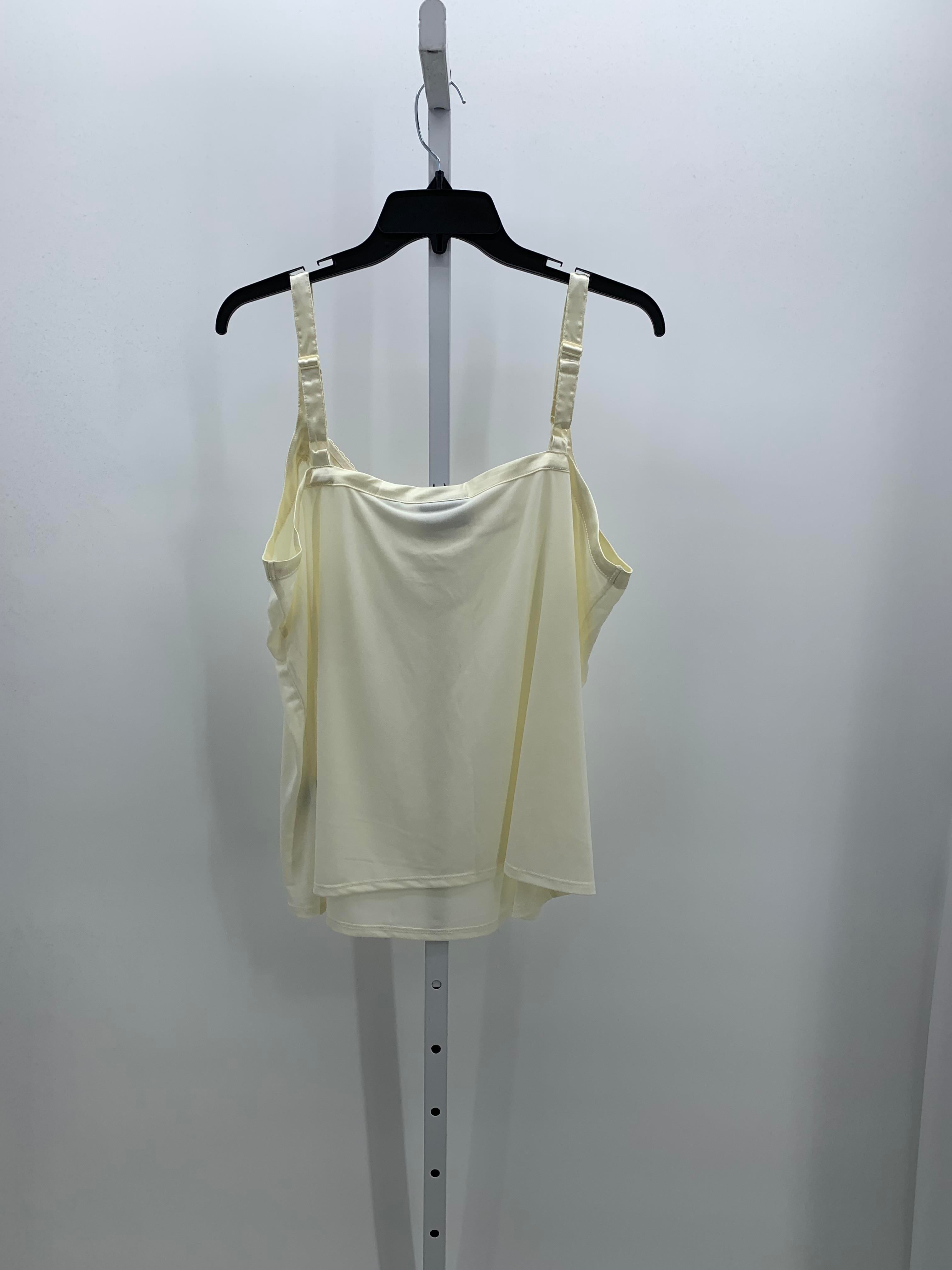 Avenue Size 18/20 W Womens Sleeveless Shirt