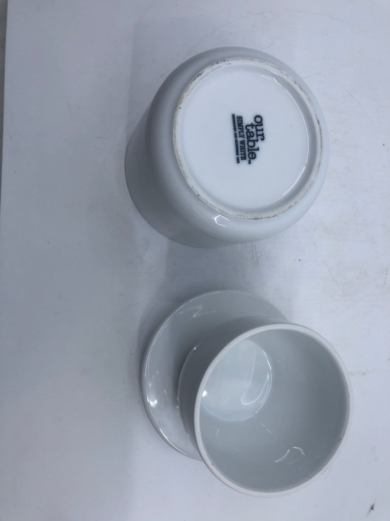 WHITE BUTTER BELL.