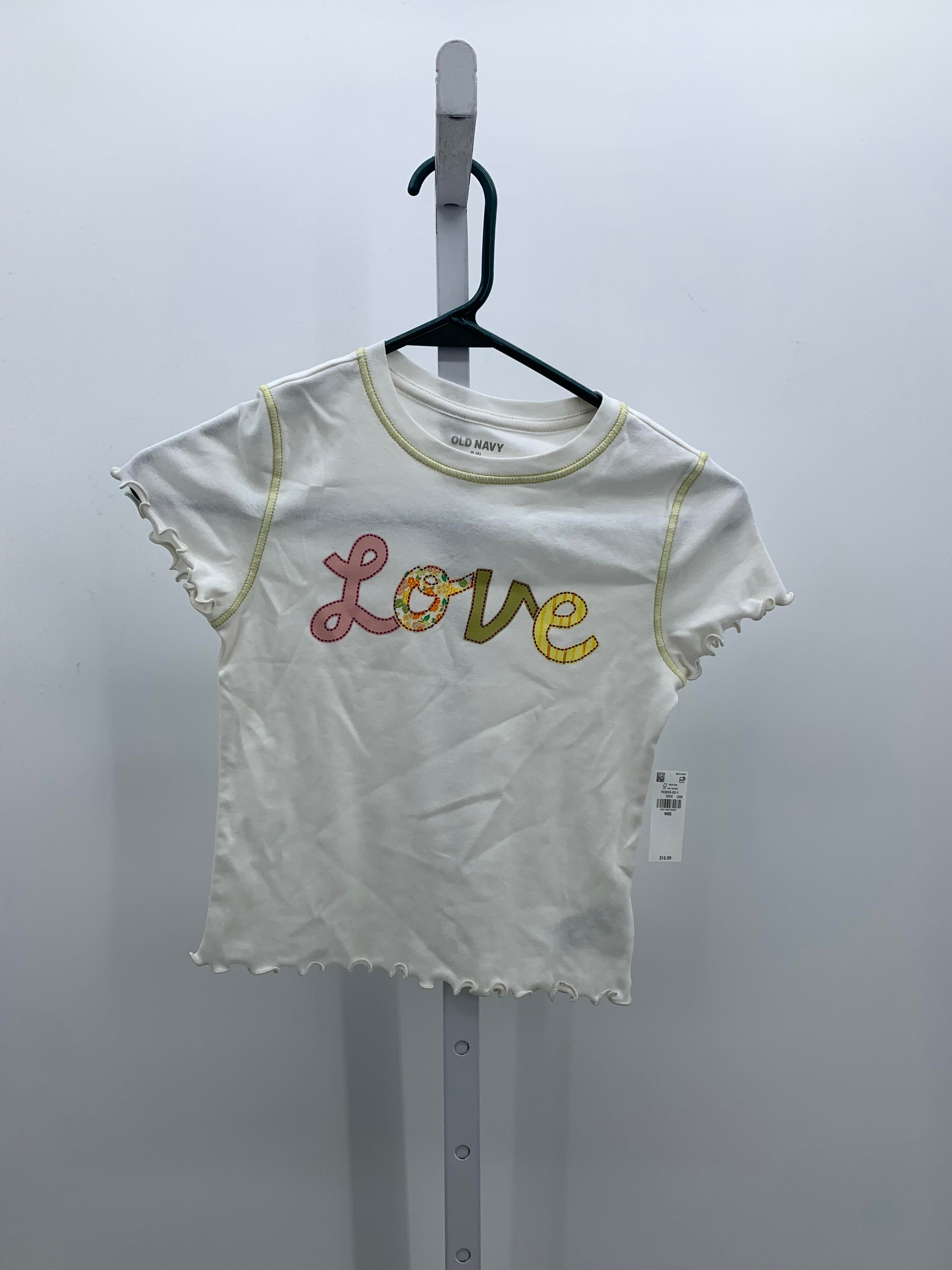 Old Navy Size 8 Girls Short Sleeve Shirt