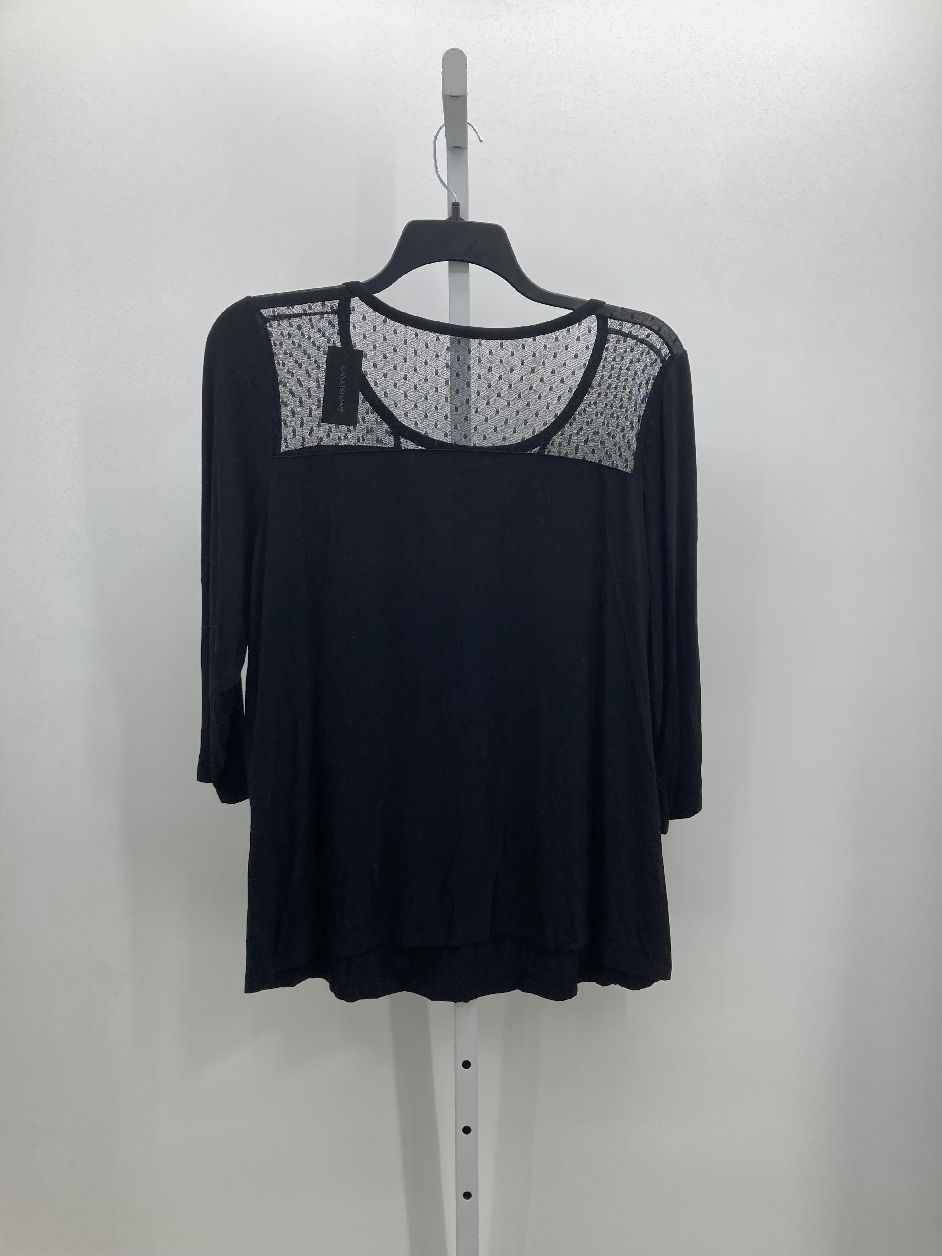 Lane Bryant Size 18/20 W Womens 3/4 Sleeve Shirt