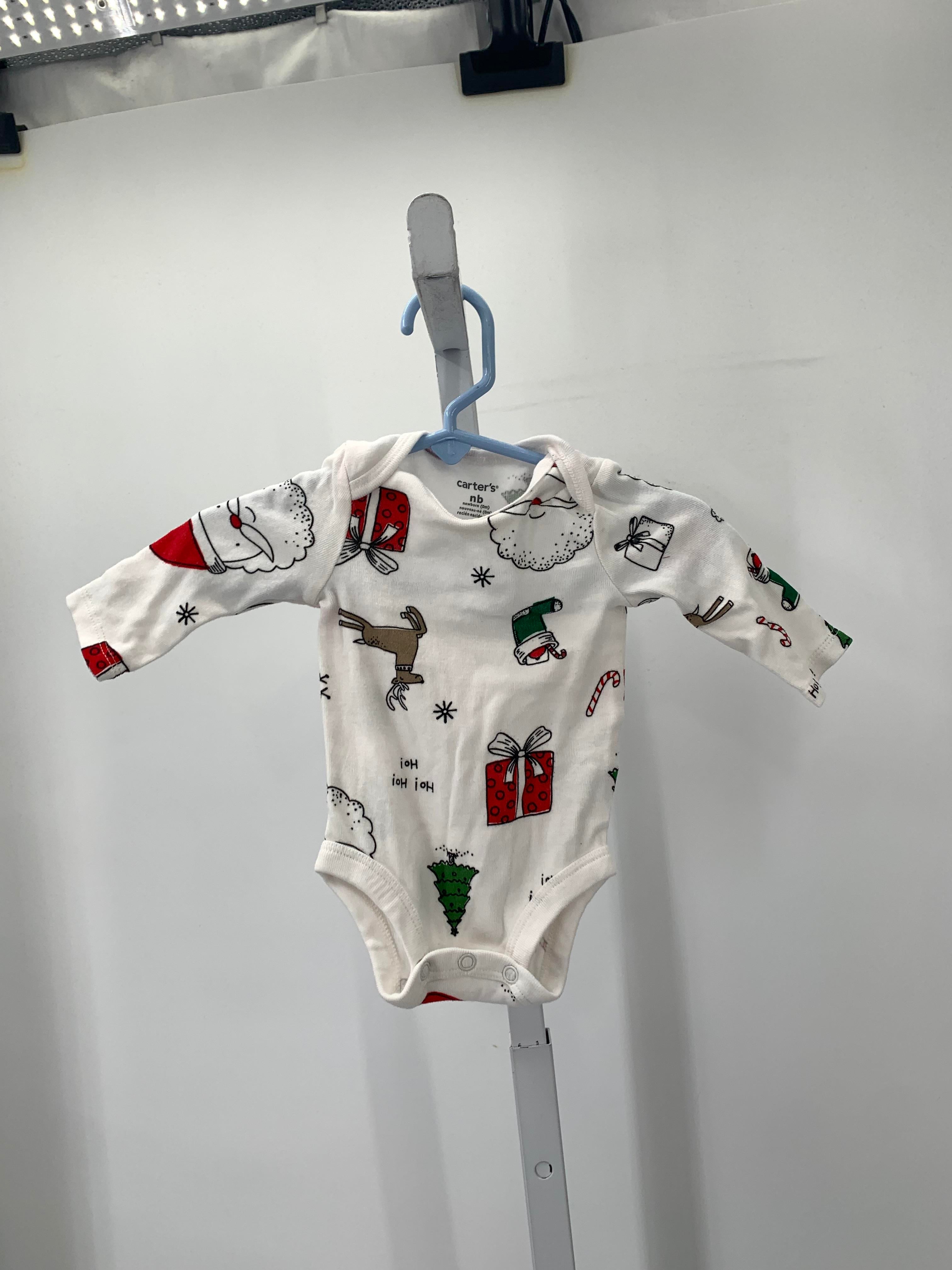 LONG SLV SHIRT SANTA PRESENTS