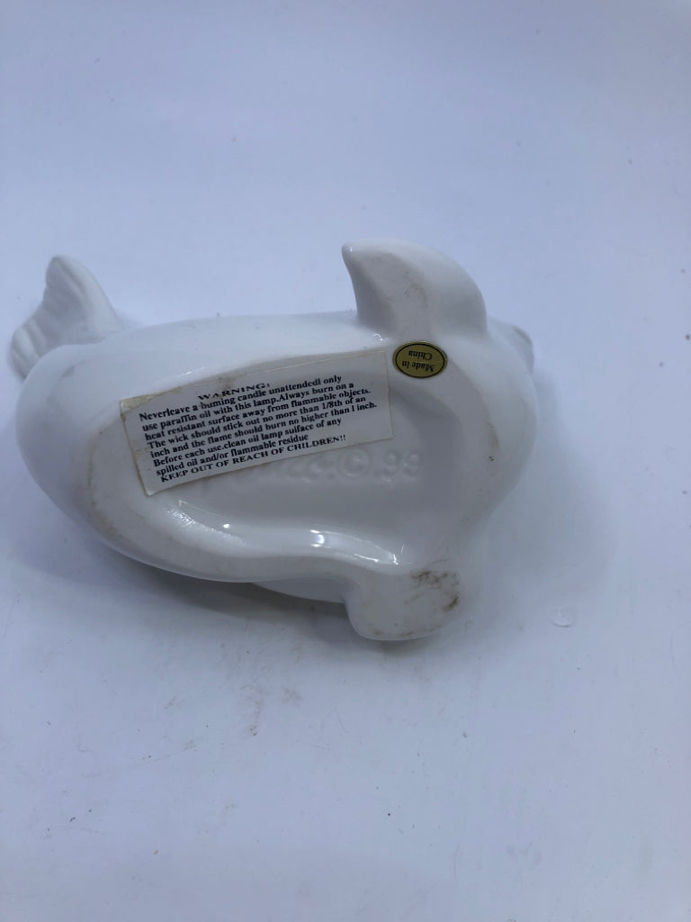 SEAL OIL LAMP.