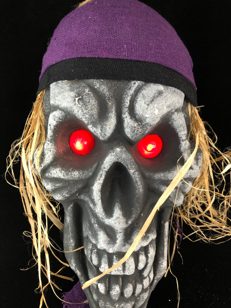 PIRATE SKELTON W/RED LIGHT-UP EYES.