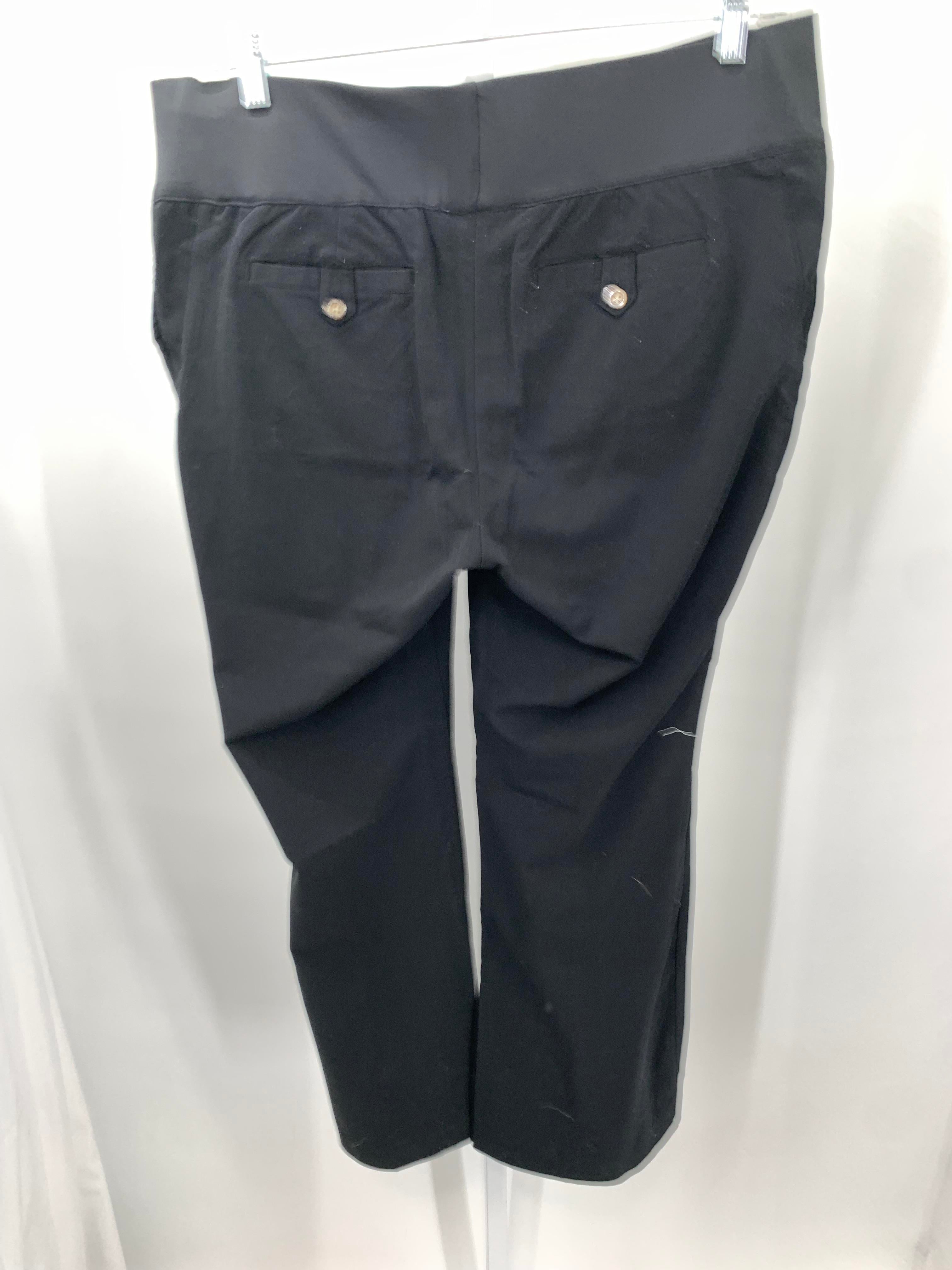 Liz Lange Black Size 14 Maternity Pants
