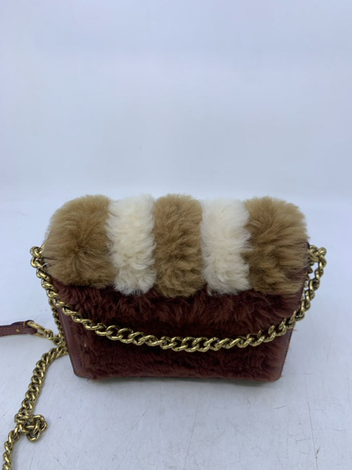 Coach C0704 Hutton Shoulder Bag w Patchwork & Sleeper Dust Bag