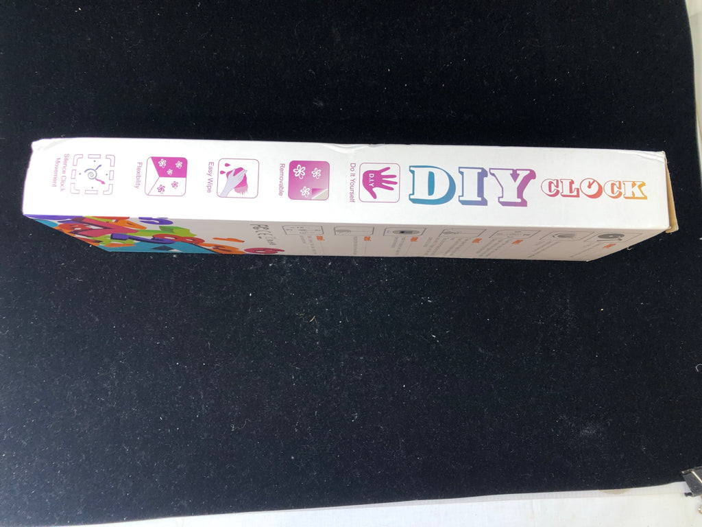 NIB DIY CLOCK.