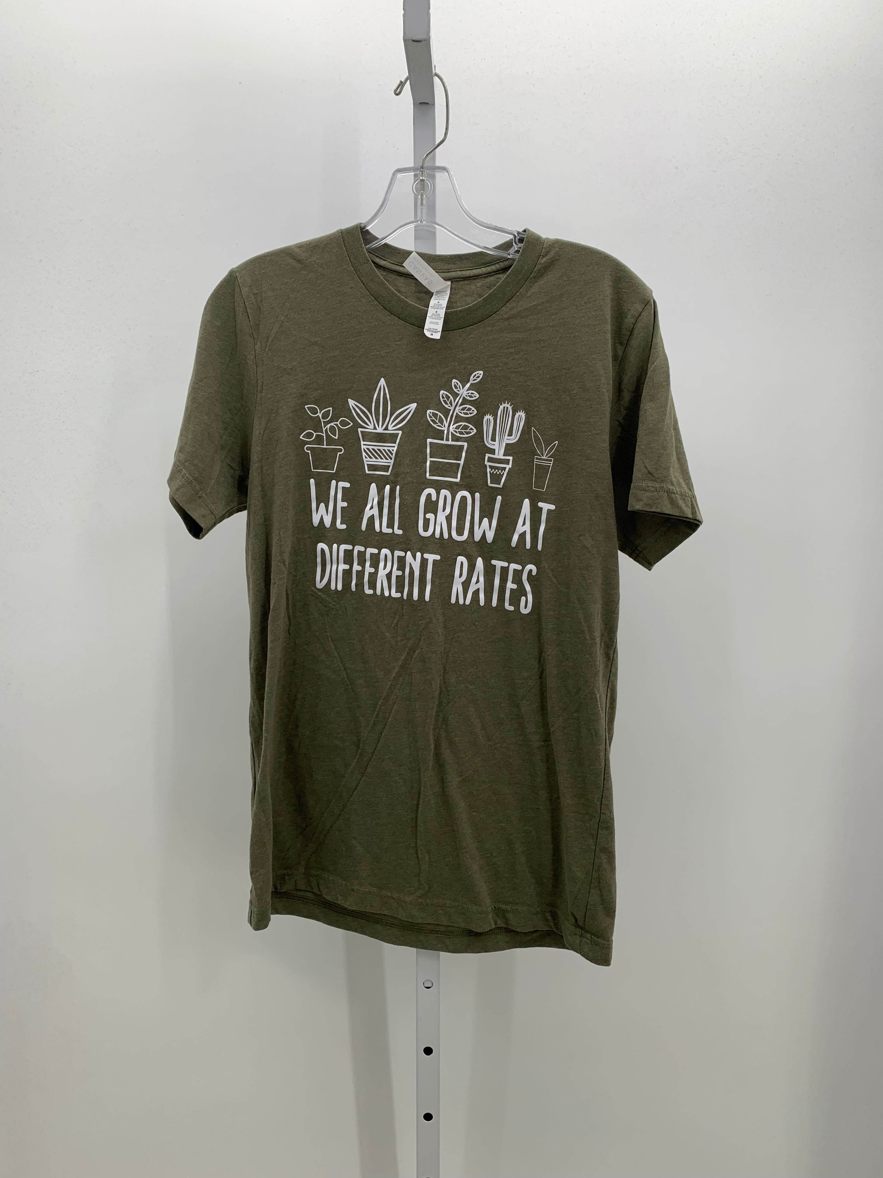 Canvas Size Medium Misses Short Sleeve Shirt