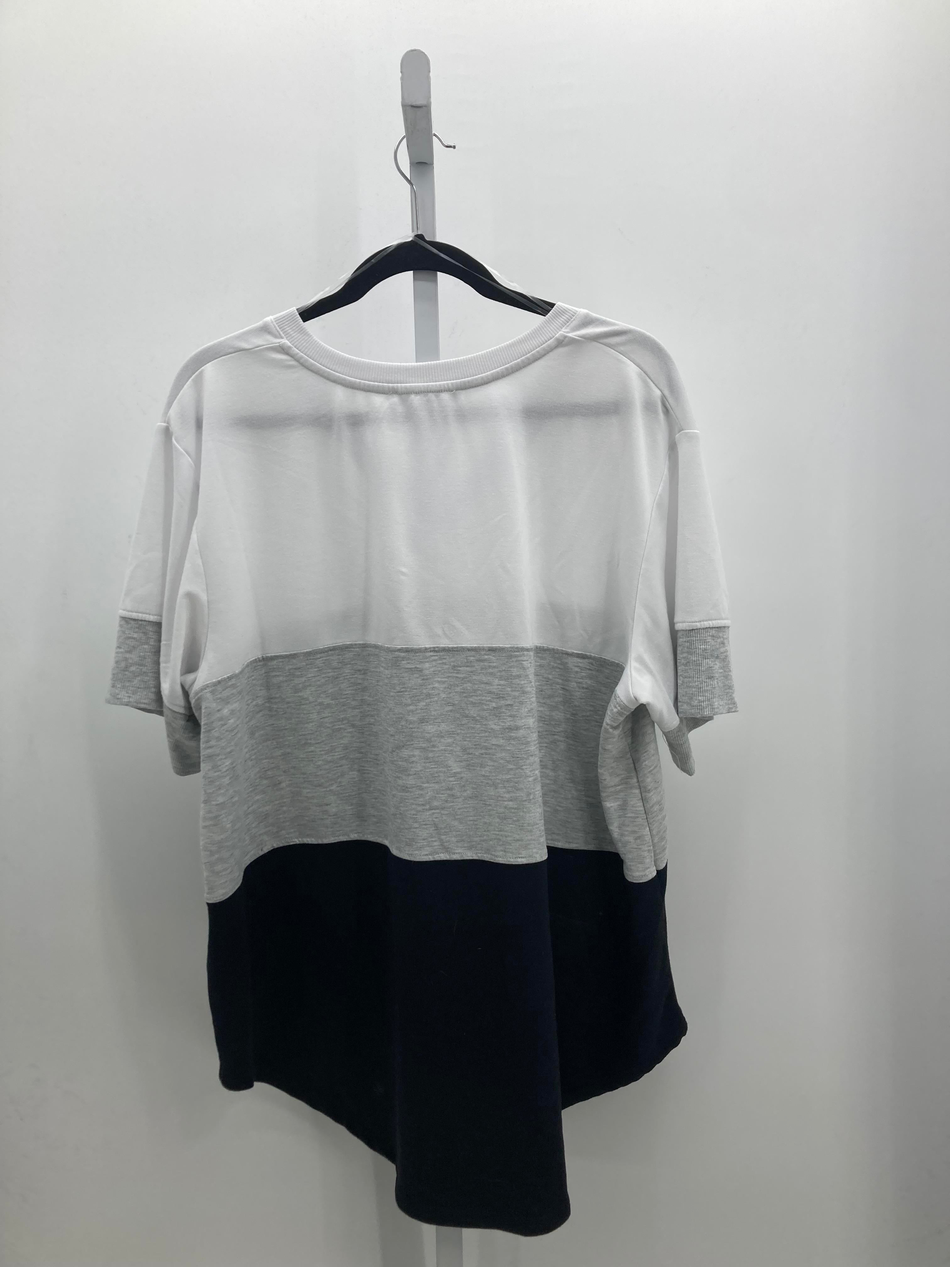 Jane + Delancey Size 1X Womens Short Sleeve Shirt