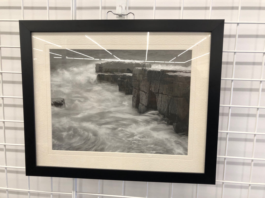 "TURBULANCE" ISLAND CHIEF WALL HANGING.