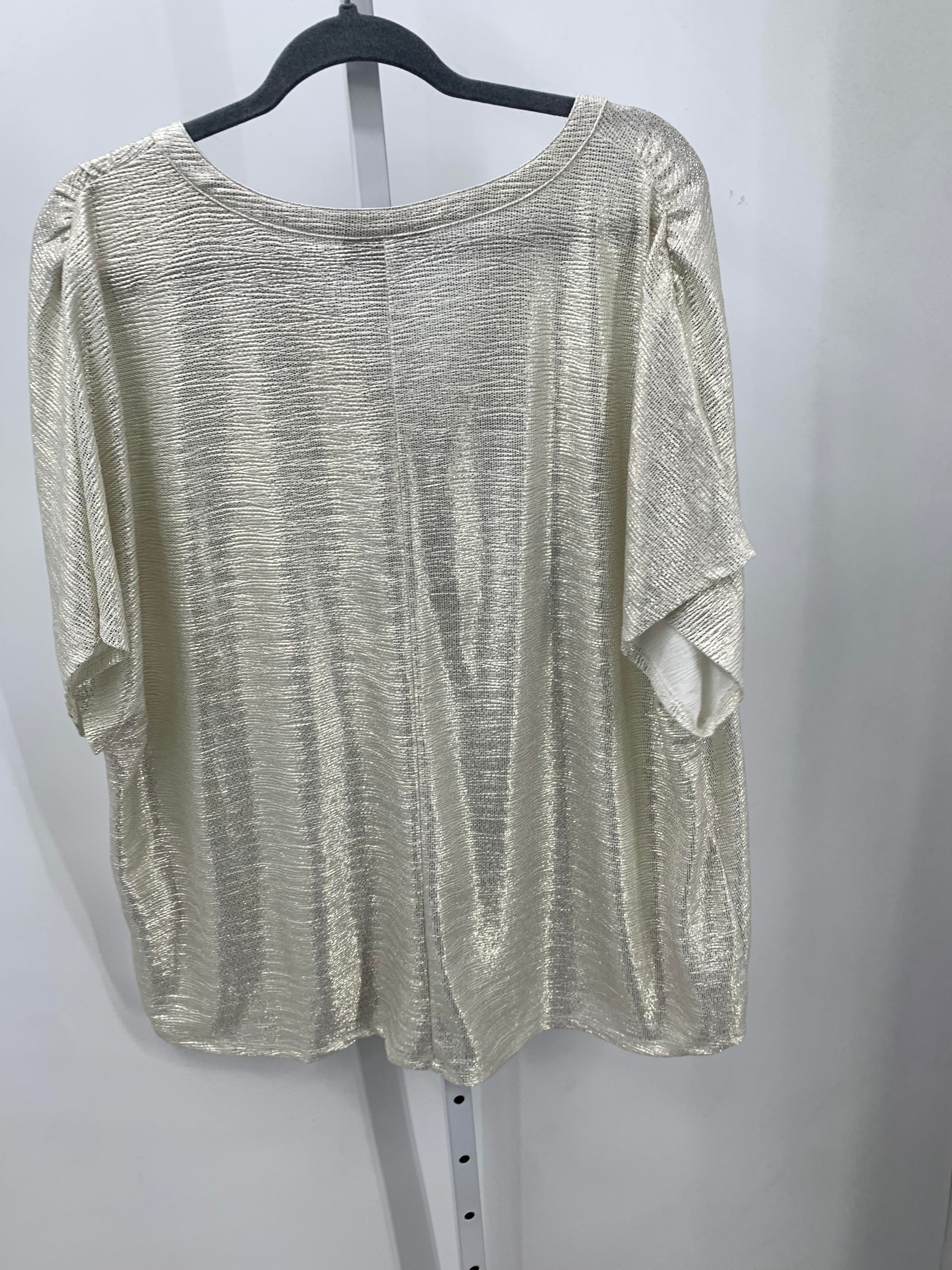 INC Size 4X Womens Short Sleeve Shirt