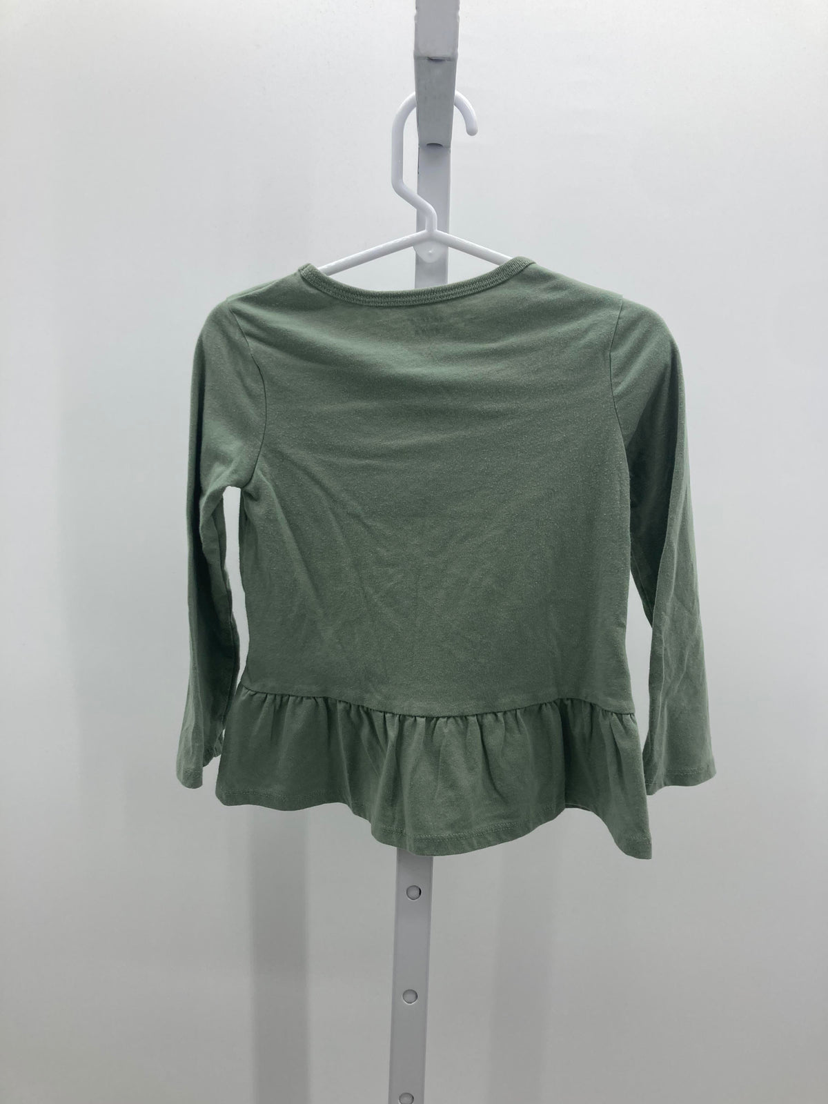 Carters Size 4T Girls Long Sleeve Shirt