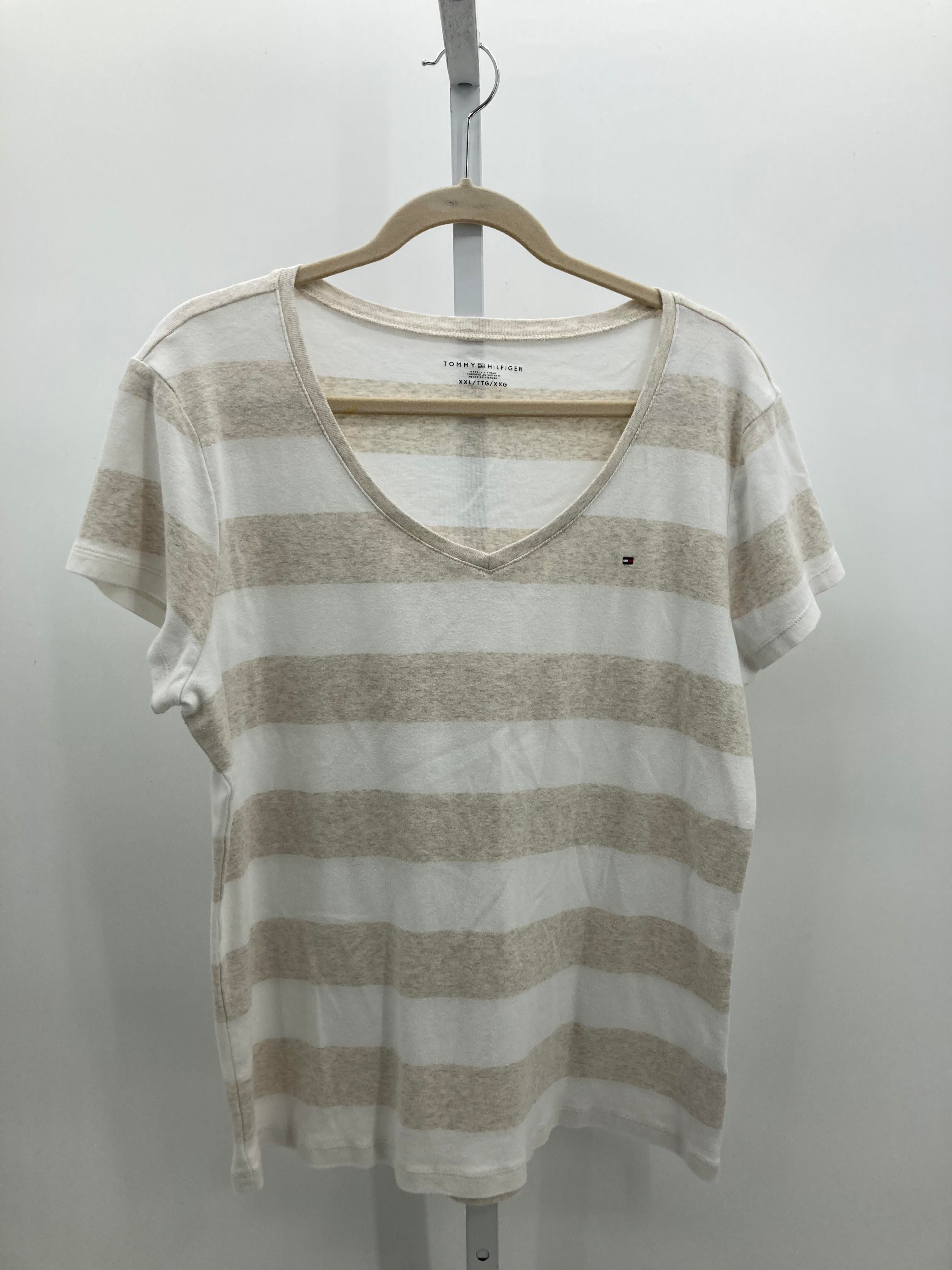 Tommy Hilfiger Size XXL Misses Short Sleeve Shirt
