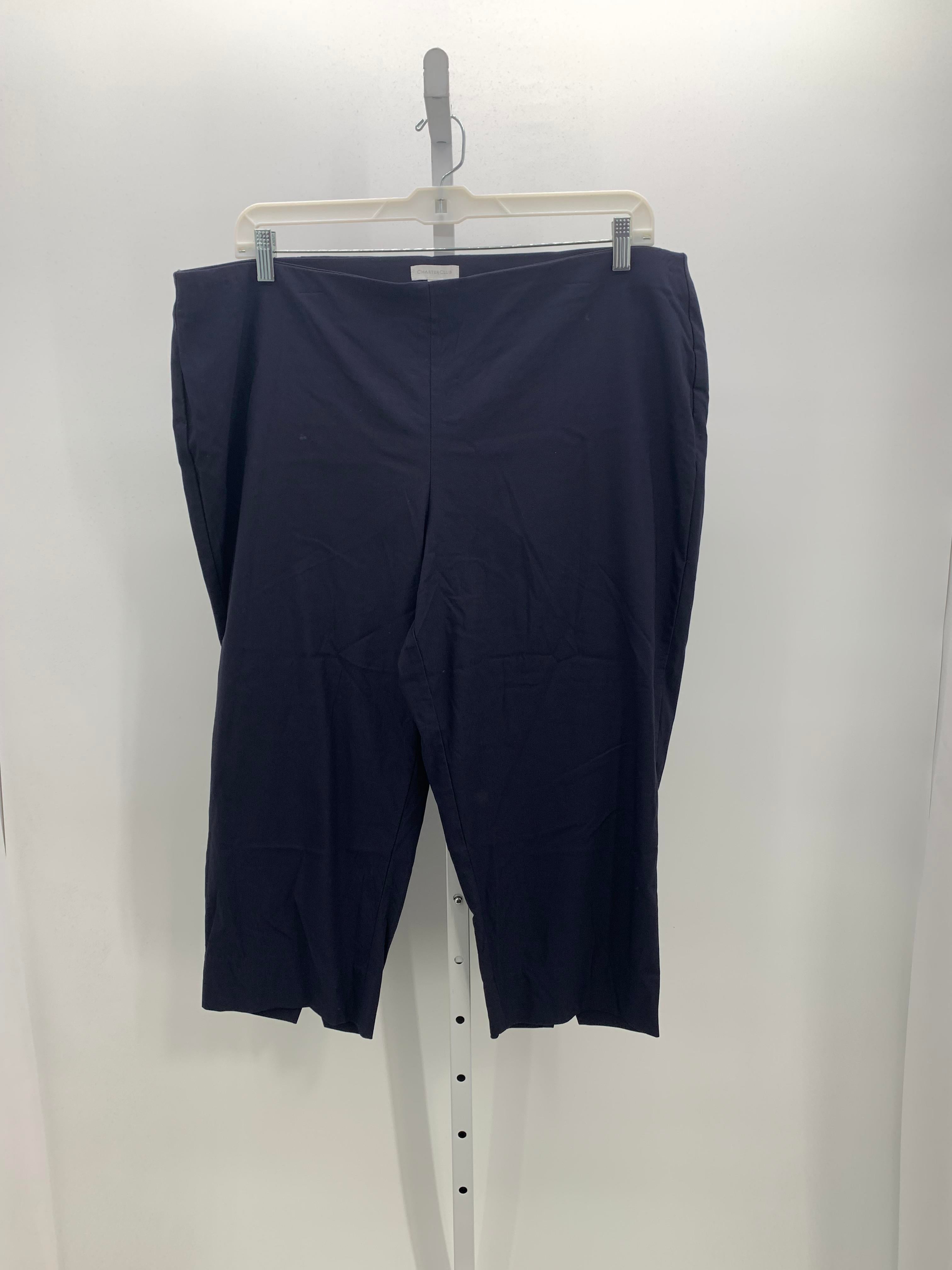 Charter Club Size 20 W Womens Cropped Pants