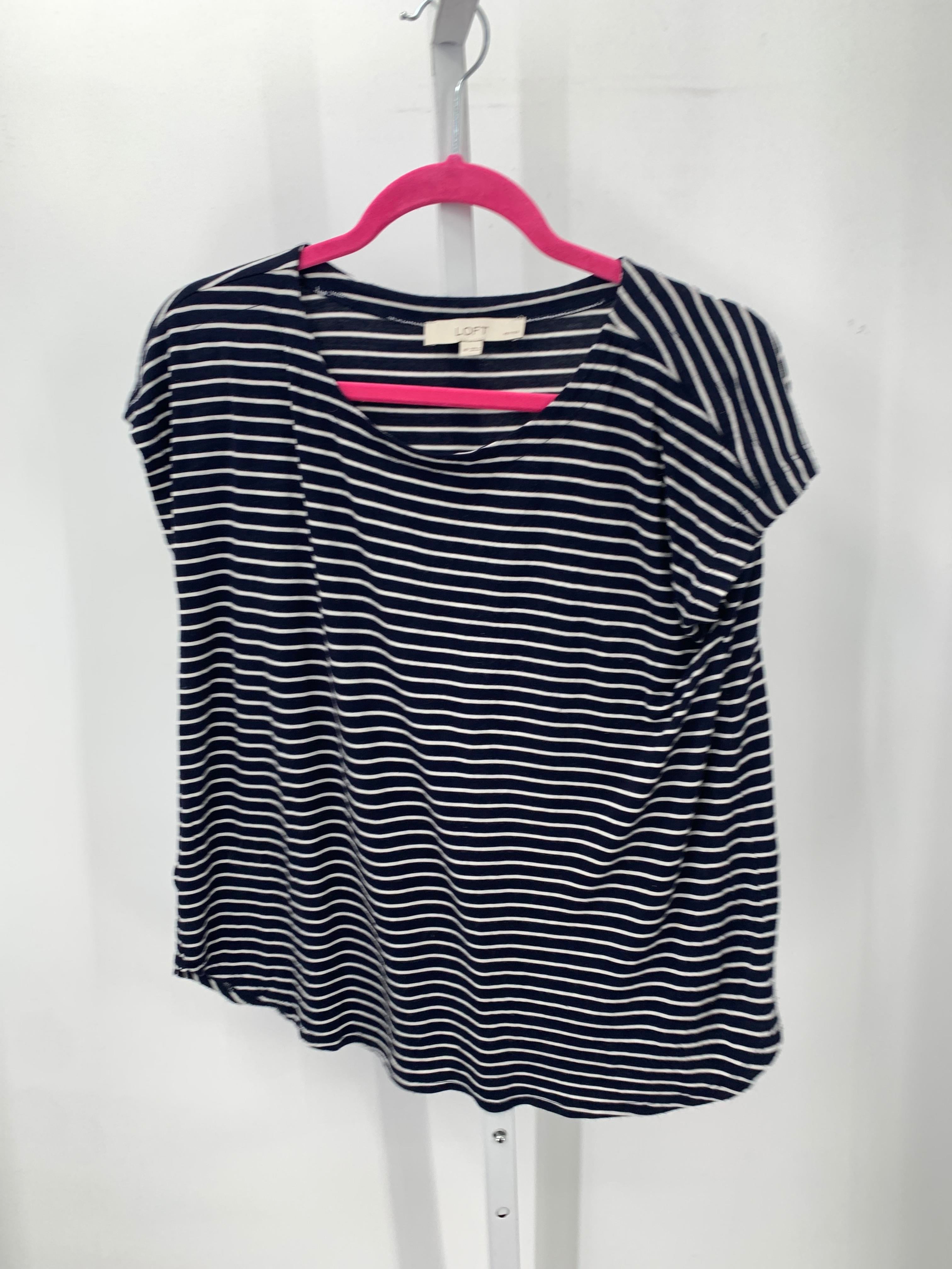 Loft Size Medium Petite Petite Short Sleeve Shirt
