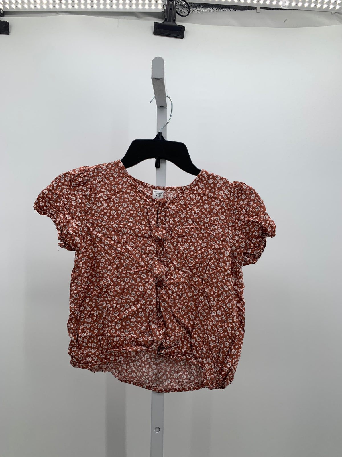 Carters Size 12 Girls Short Sleeve Shirt