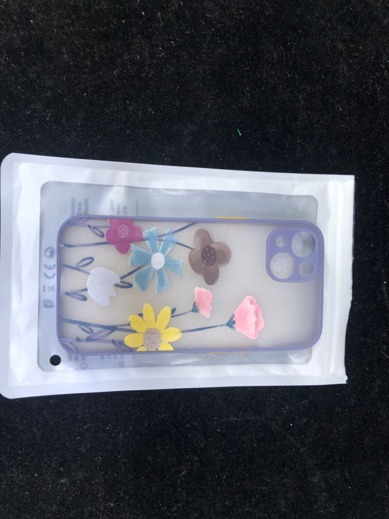 FLORAL IPHONE 13 PHONE CASE.