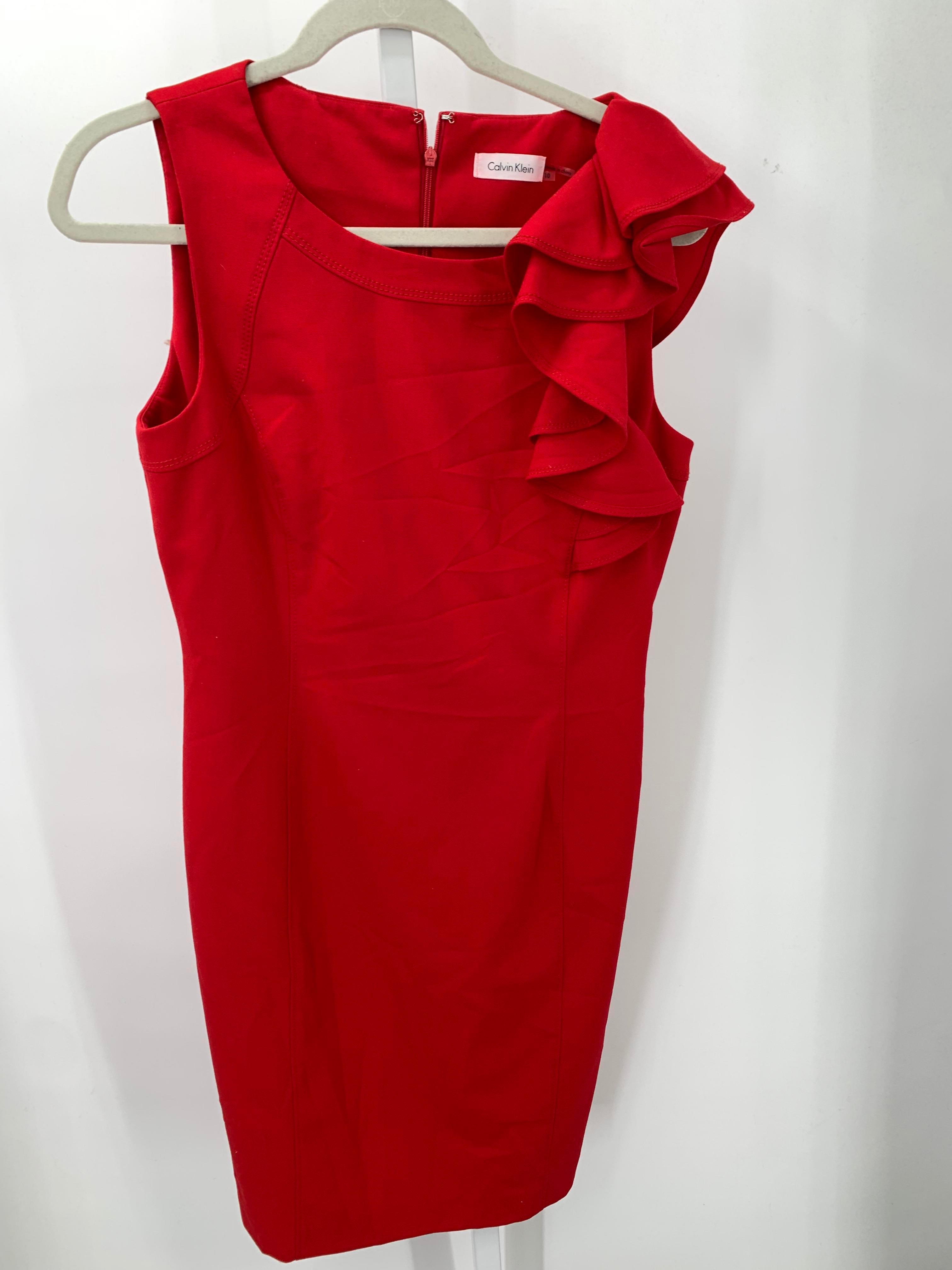 Calvin Klein Size 10 Misses Sleeveless Dress
