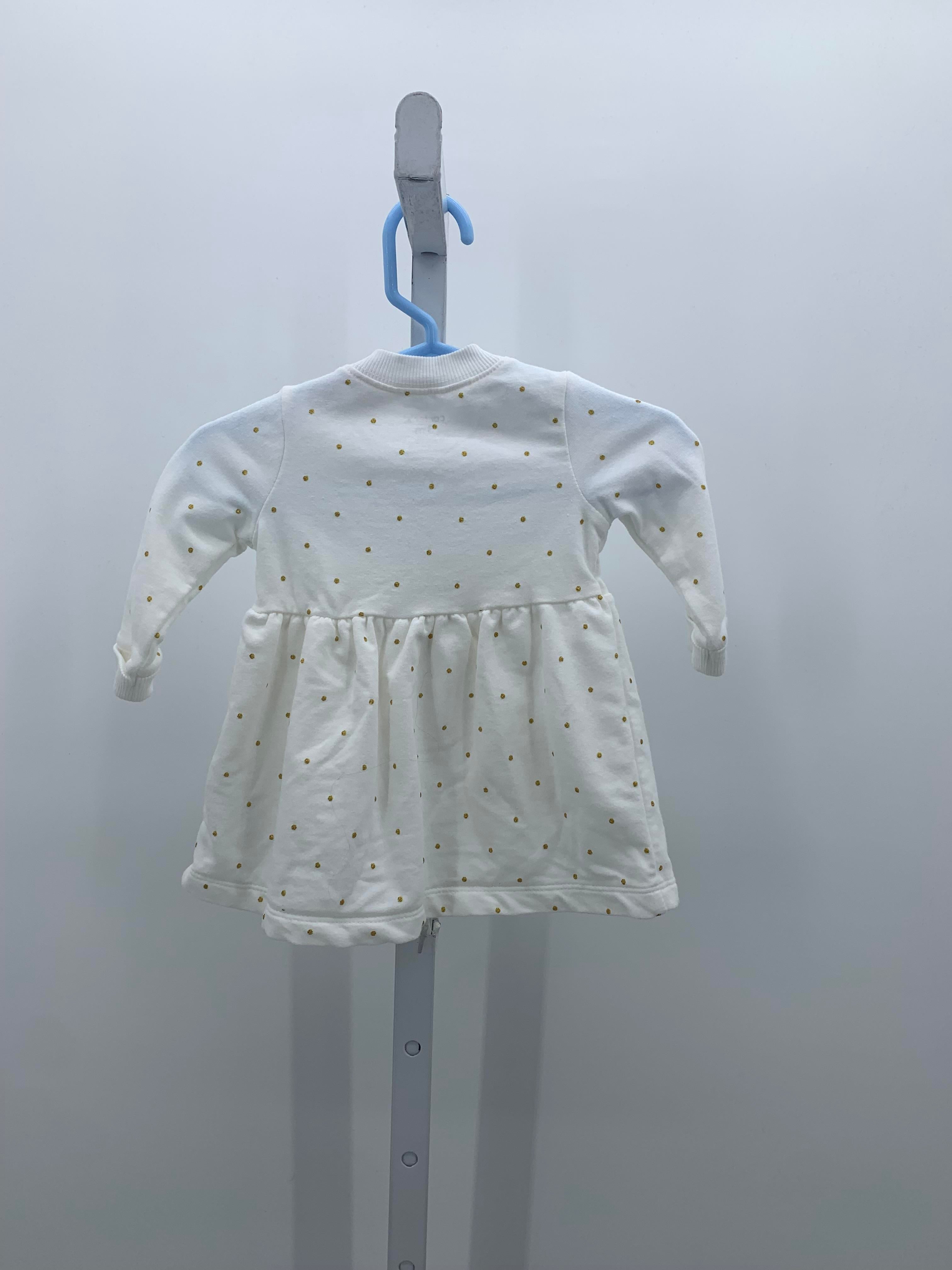 Carters Size 3 Months Girls Long Sleeve Dress