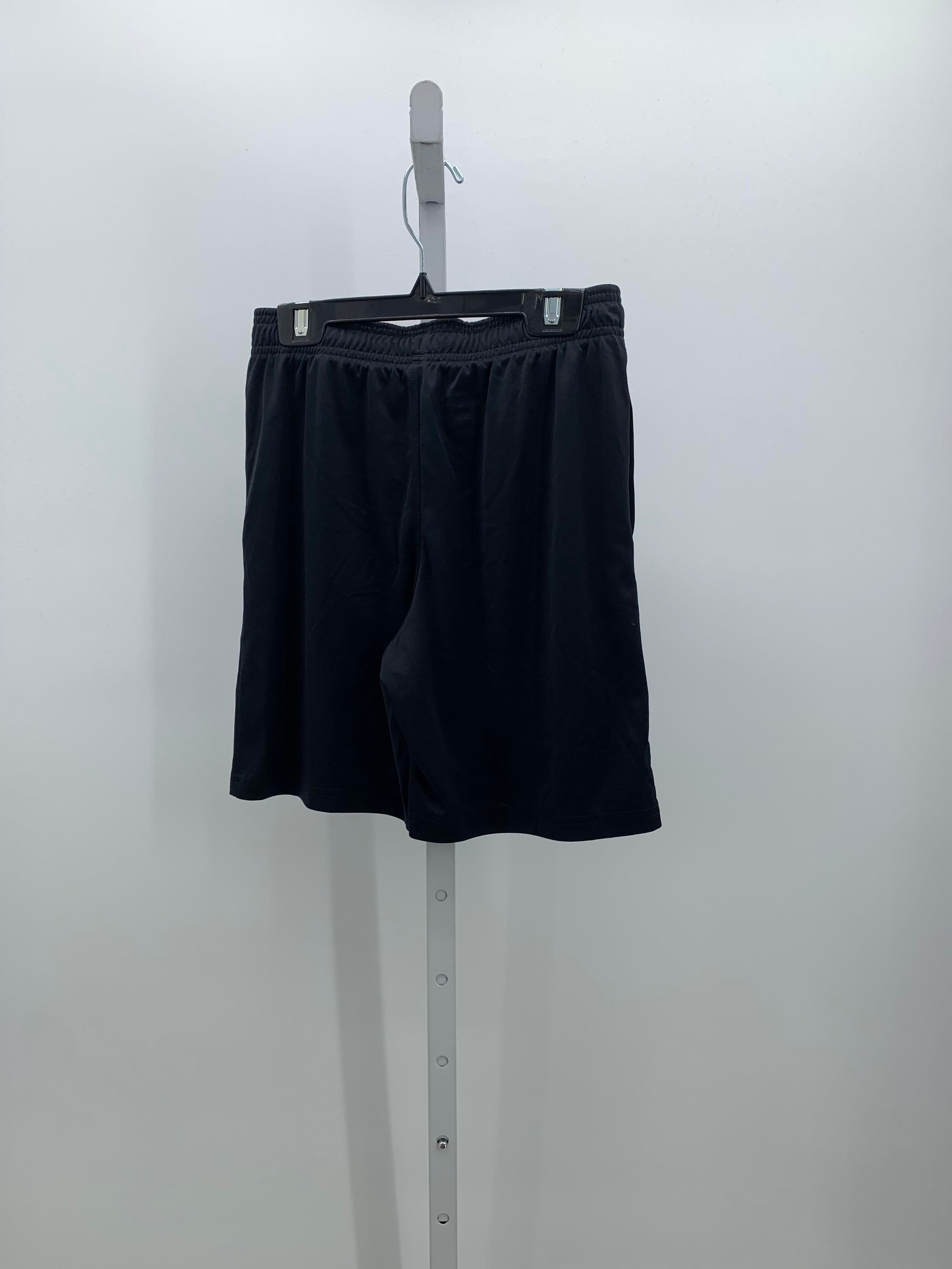 BLUE LOGO ACTIVE SHORTS- SIZE YLG