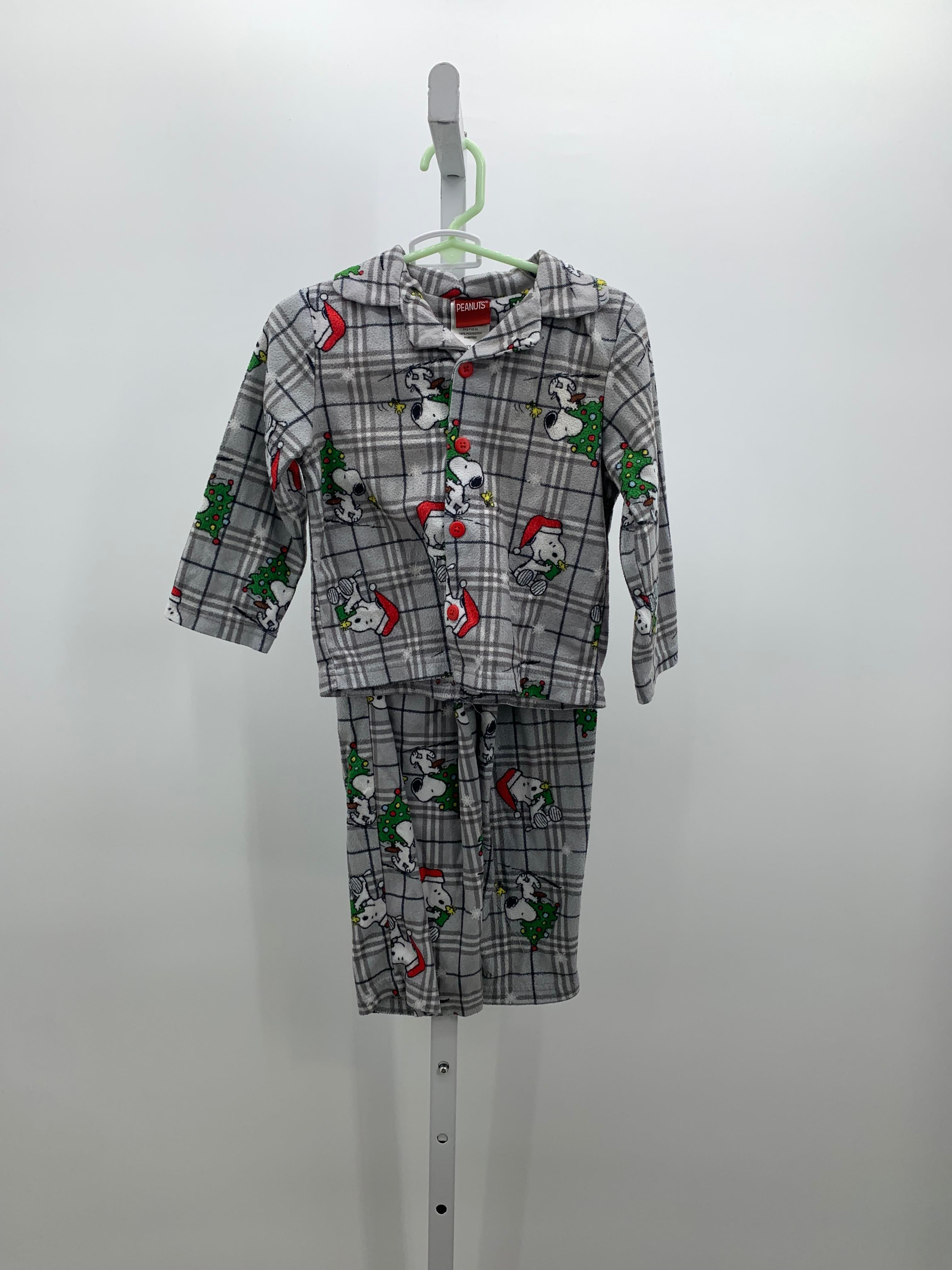 SNOOPY PLAID PJS