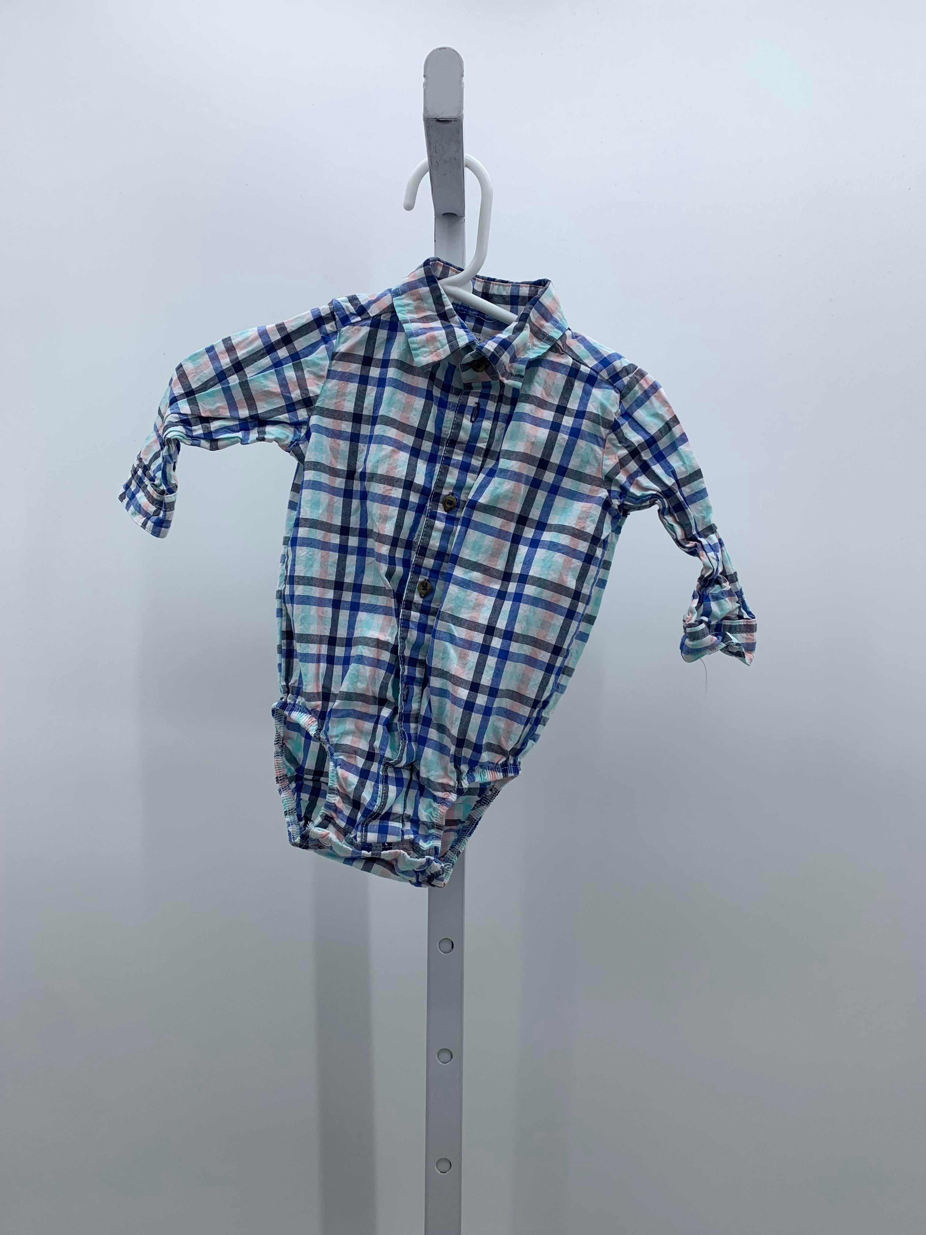 PLAID BTN DOWN
