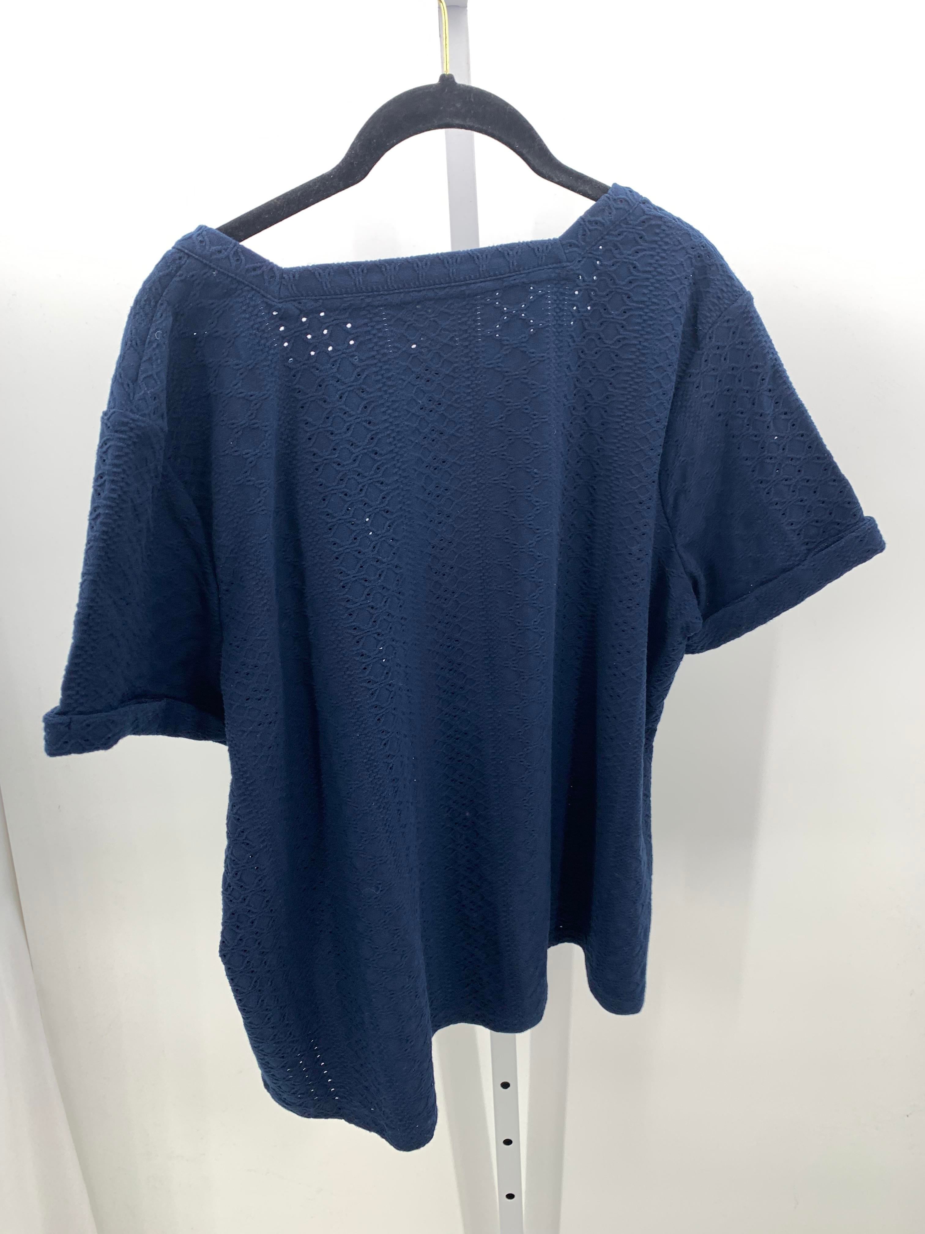 Liz Claiborne Size XXL Misses Short Sleeve Shirt