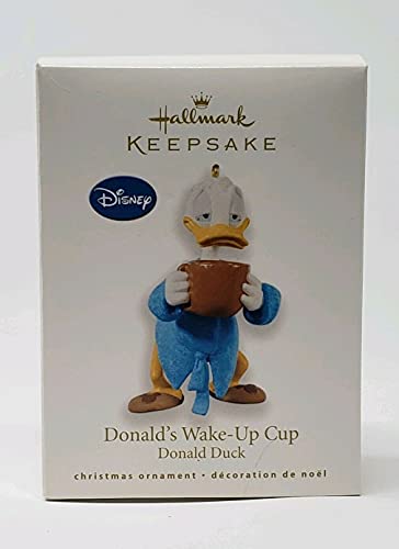 2010 Donald S Wake-up Cup (Donald Duck) Hallmark Keepsake Ornament- in box