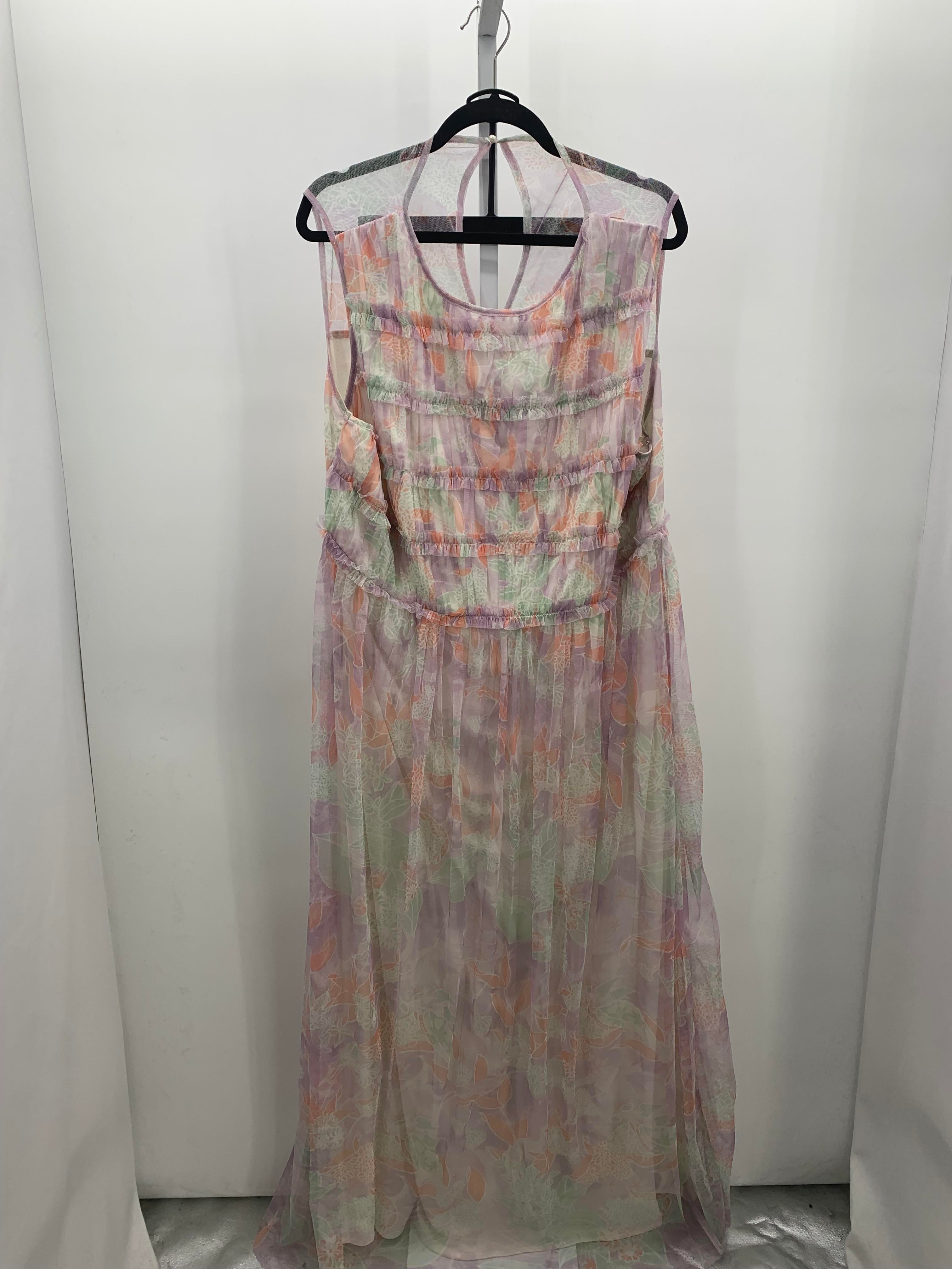 Size 22 W Womens Sleeveless Dress