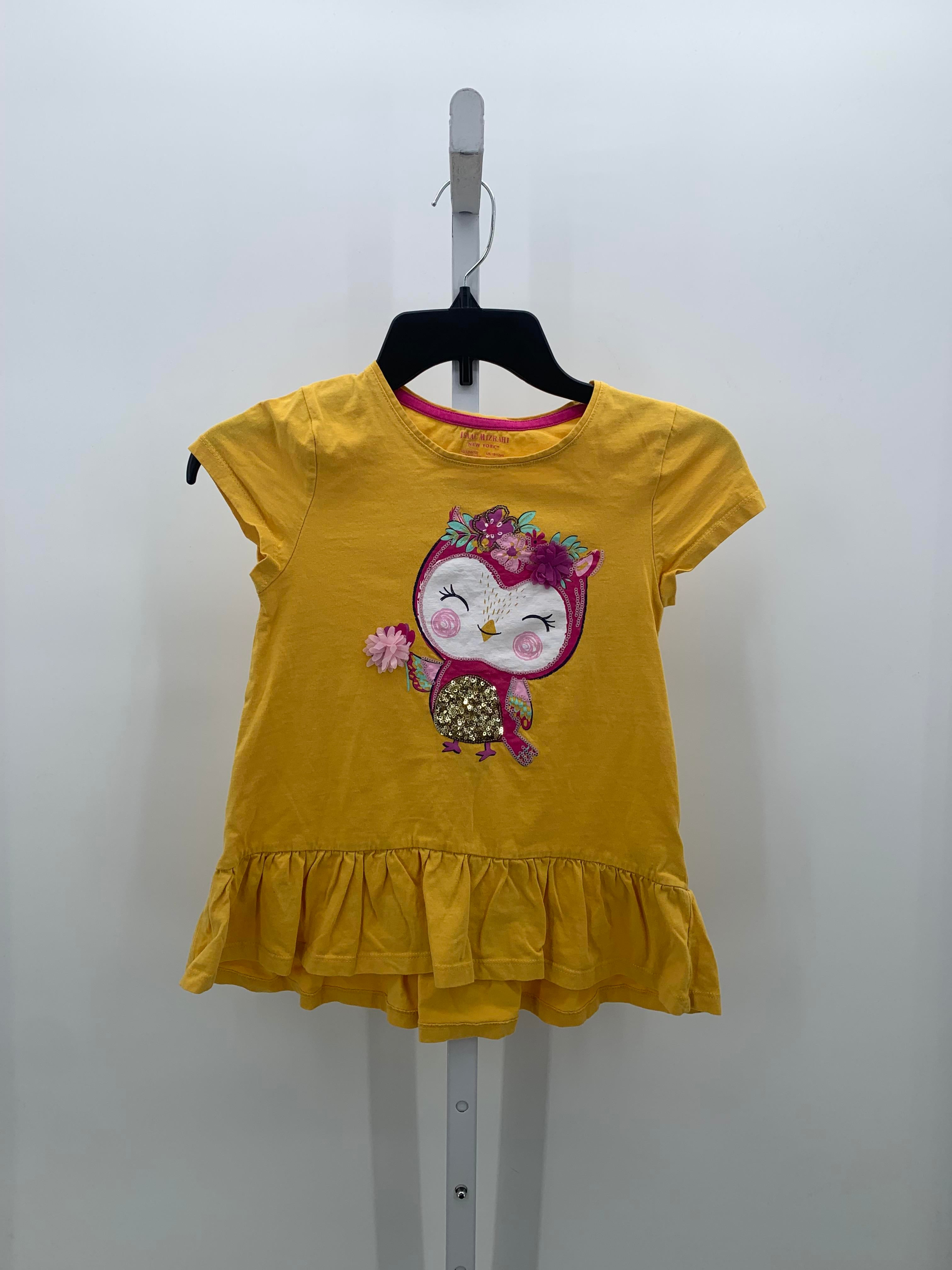 Isaac Mizrahi Size 10-12 Girls Short Sleeve Shirt