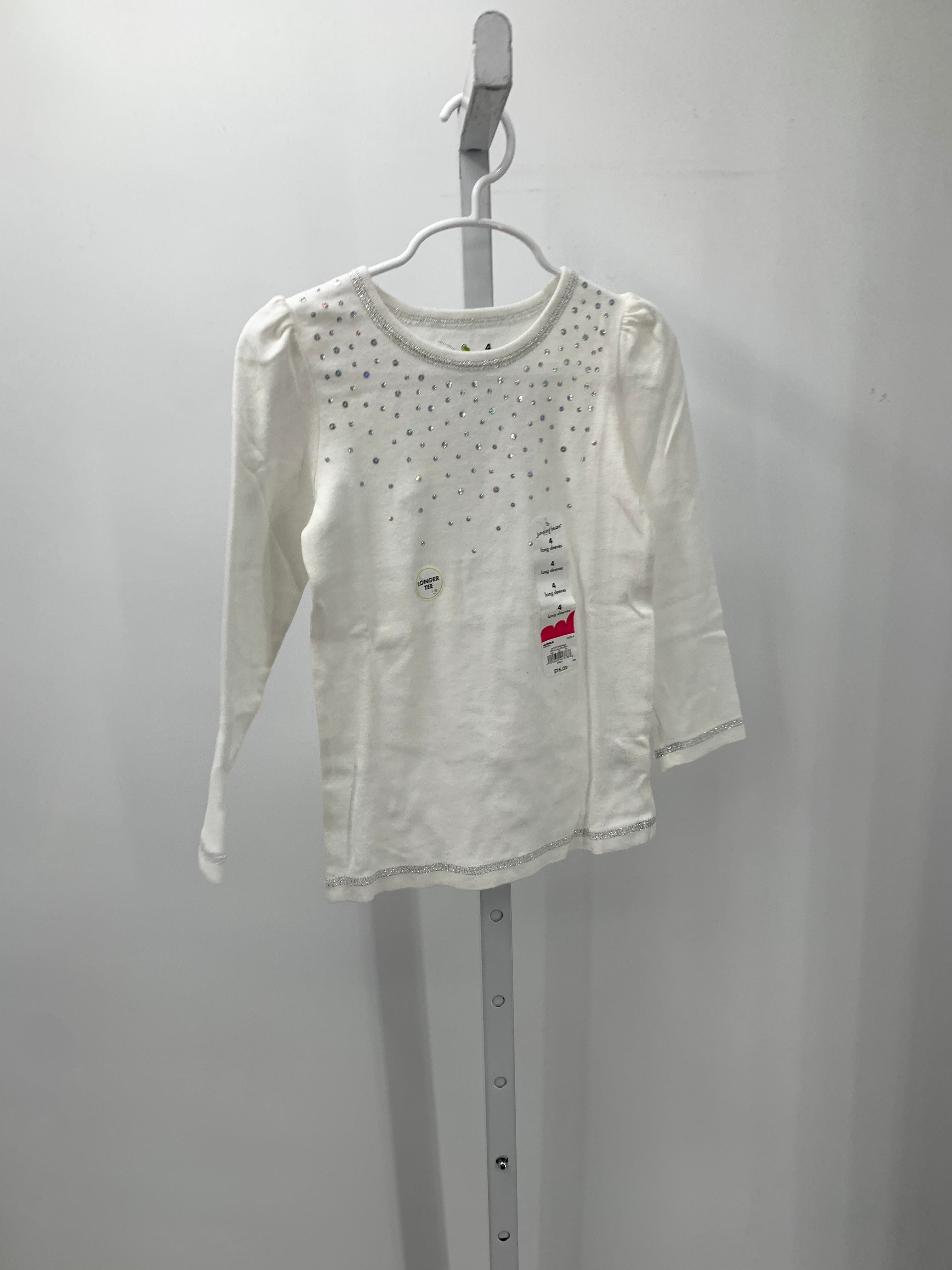 Jumping Beans Size 4 Girls Long Sleeve Shirt