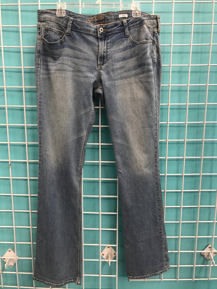 Arizona Size 17 Long Juniors Jeans