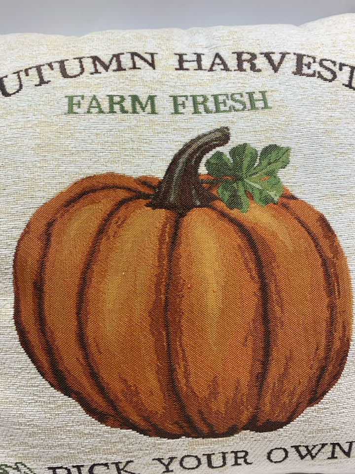 "PICK YOUR OWN" PUMPKIN PILLOW.