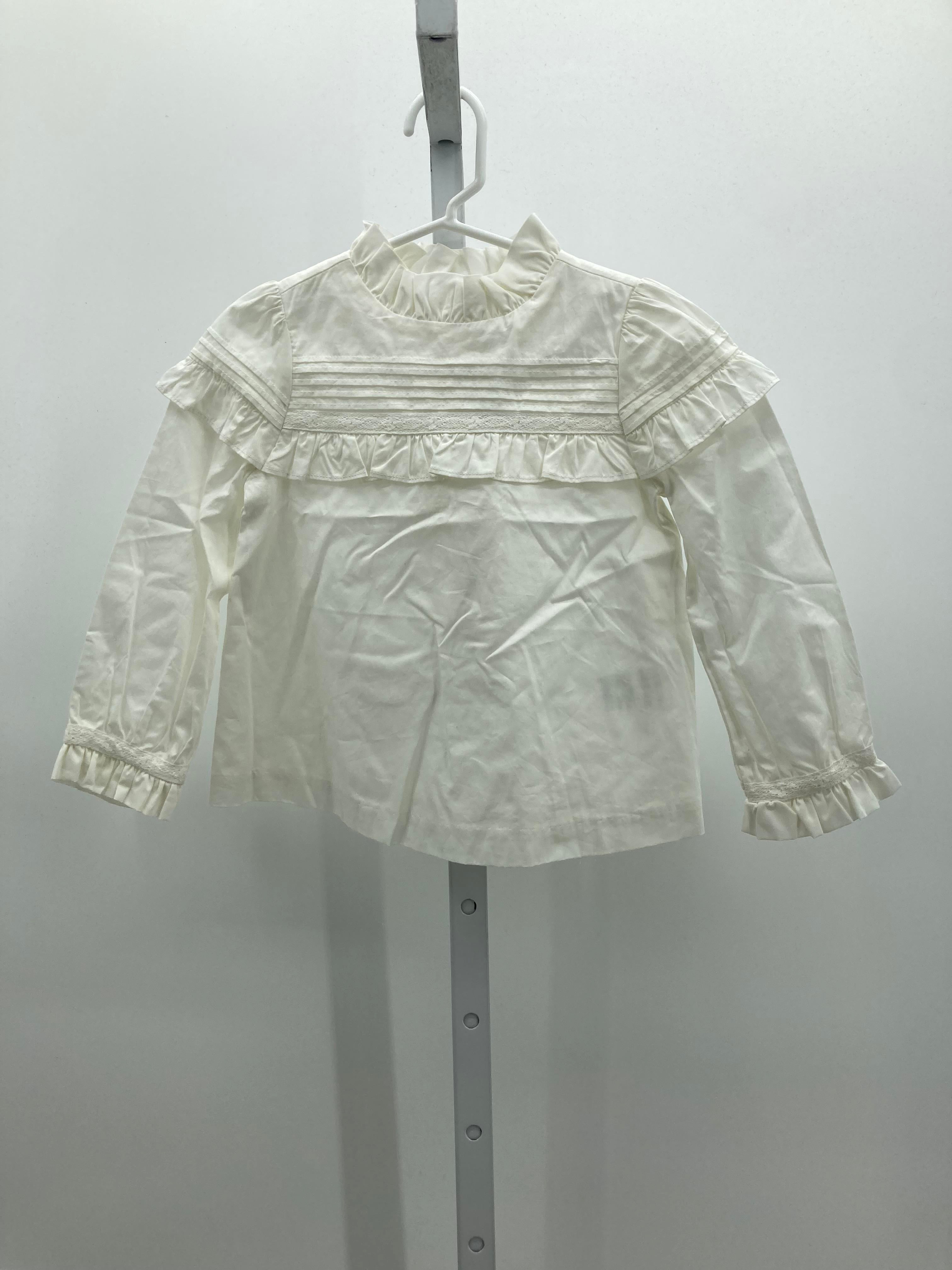 Janie and Jack Size 3 Girls Long Sleeve Shirt